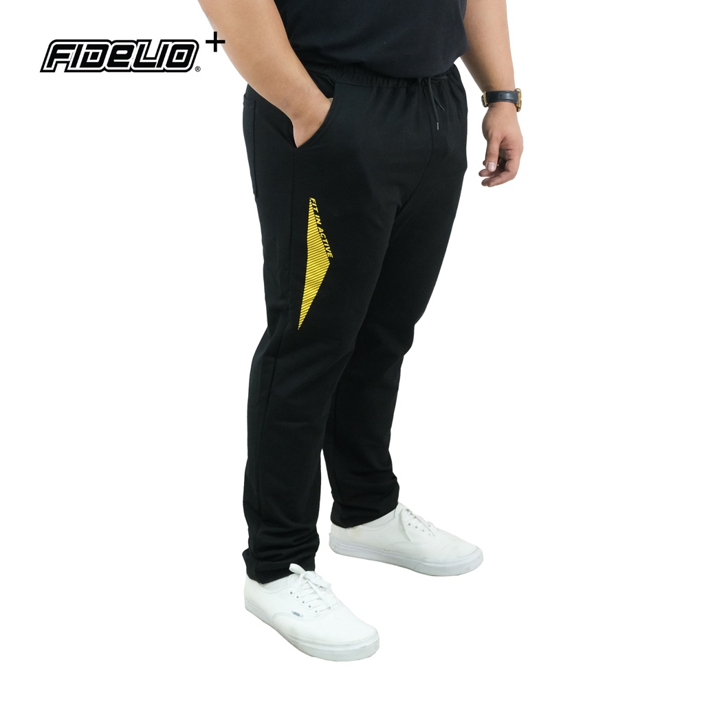 FIDELIO PLUS Printed Sweat Pants | Seluar Sweatpants Lelaki