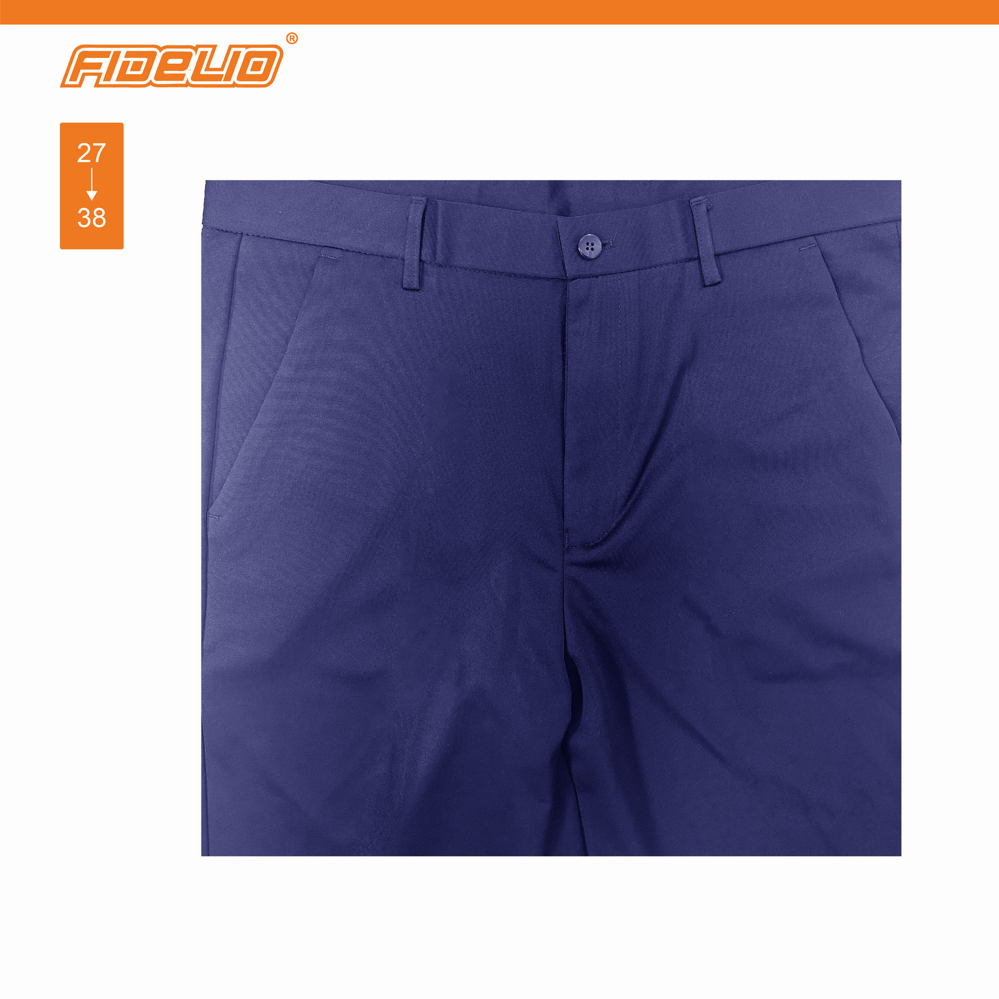 Fidelio Signature Slim Slacks - Navy