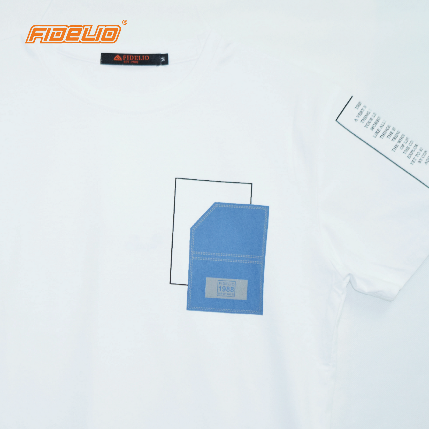 FIDELIO New Age Graphic Tee -White