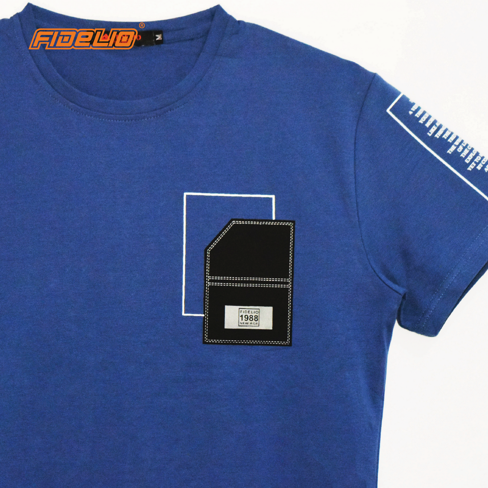 FIDELIO New Age Graphic Tee -Blue