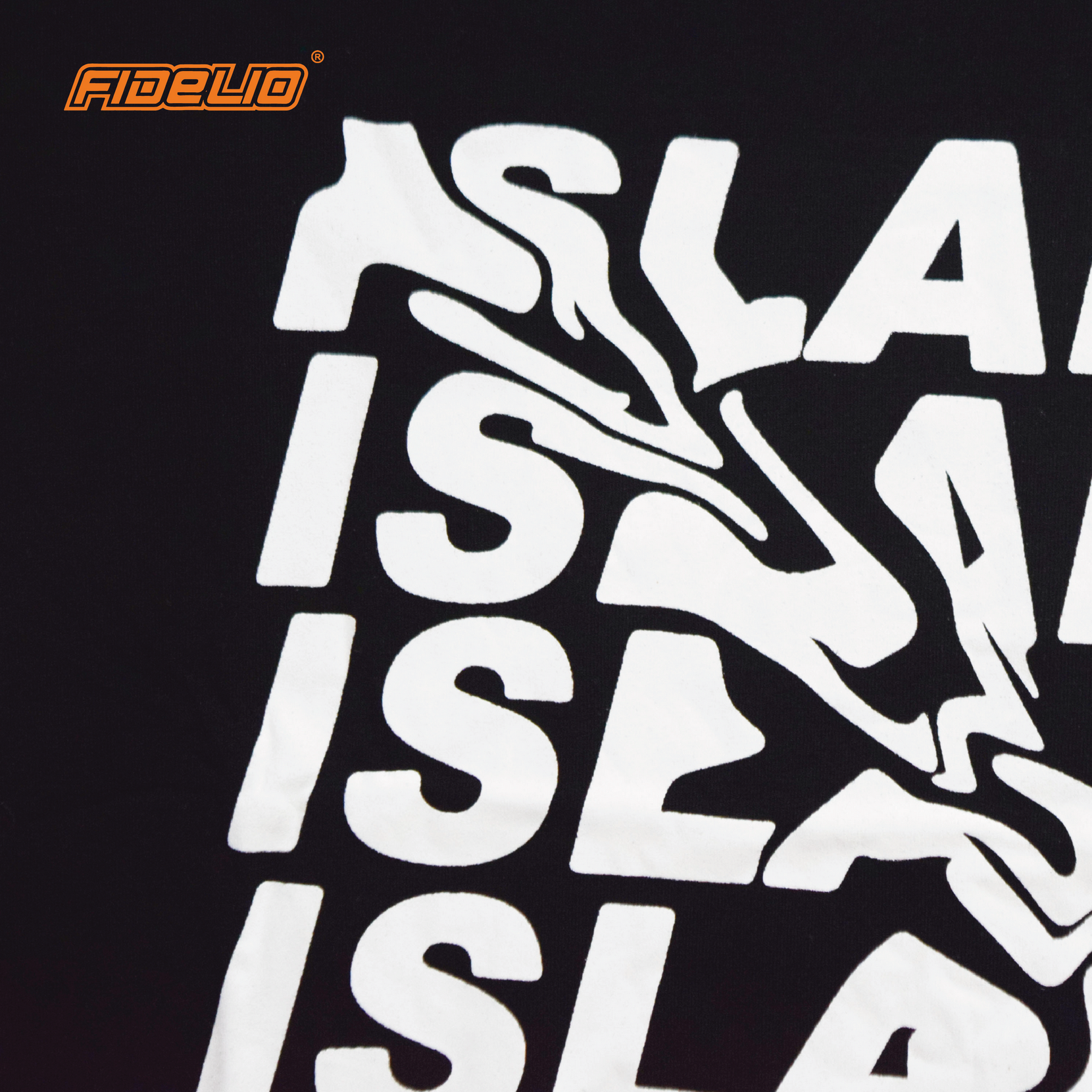 FIDELIO Ripple Island Graphic Tee -Black