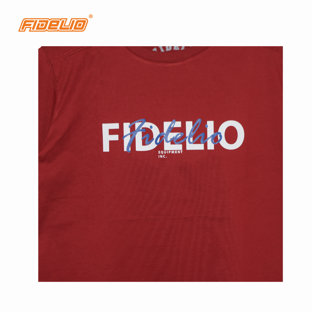Fidelio Graphic Tee - Maroon