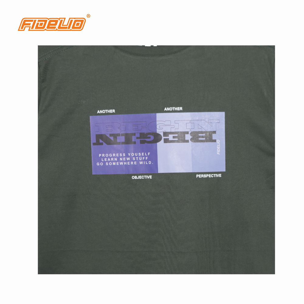 Fidelio Graphic Tee - Army Green