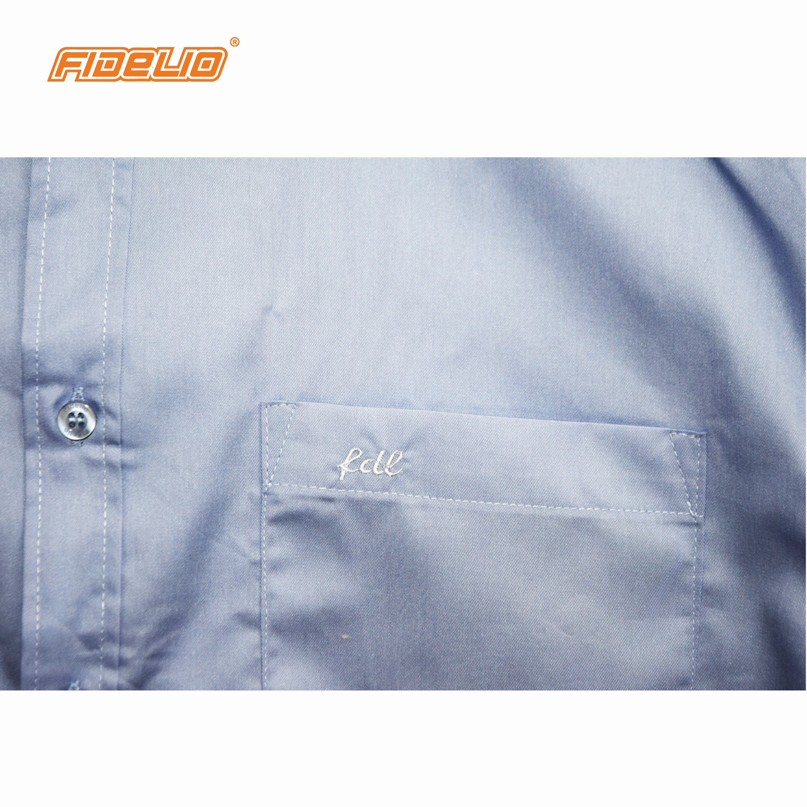 FIDELIO Basic Long Sleeves Shirts -Light Blue