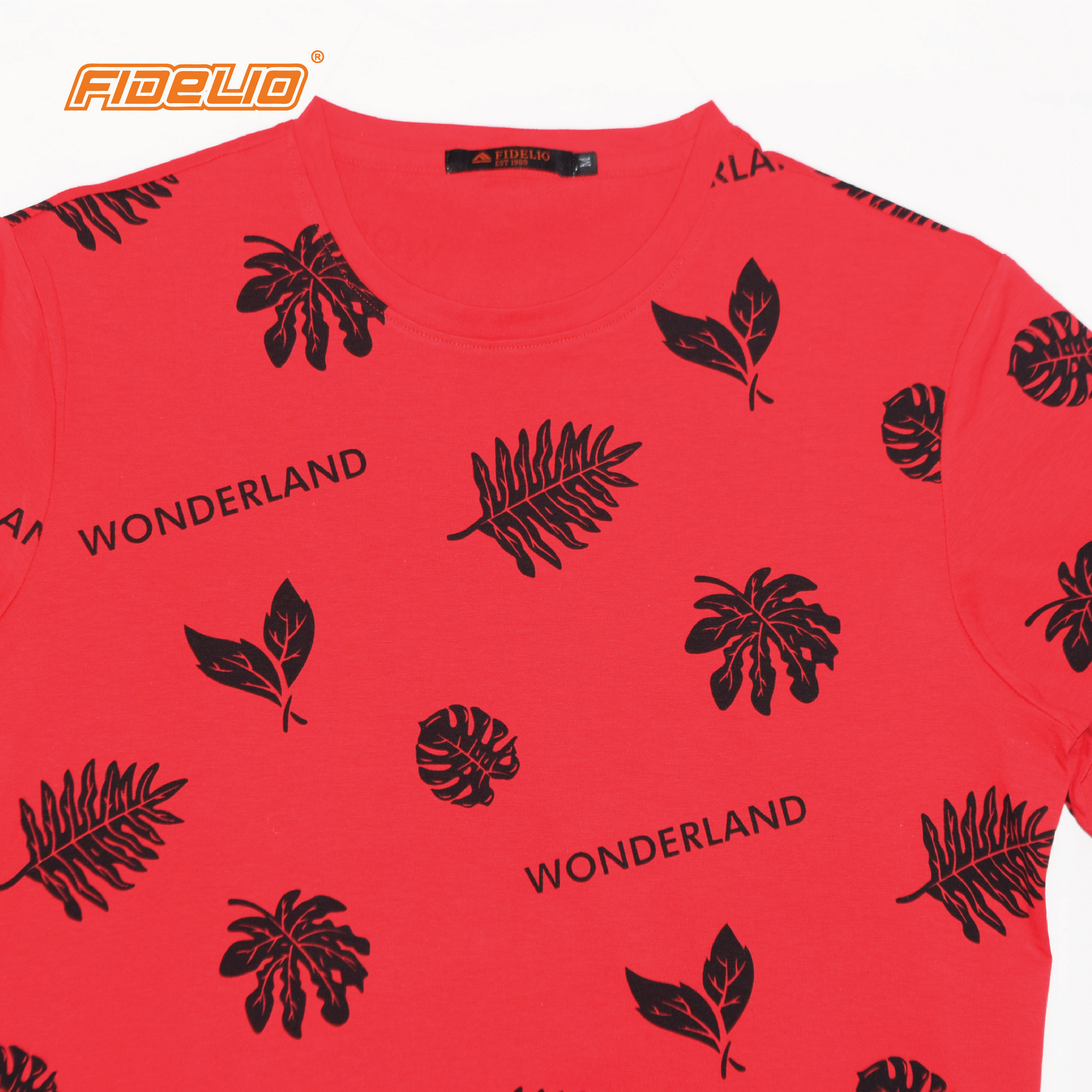 FIDELIO Wonderland Graphic Tee -Red