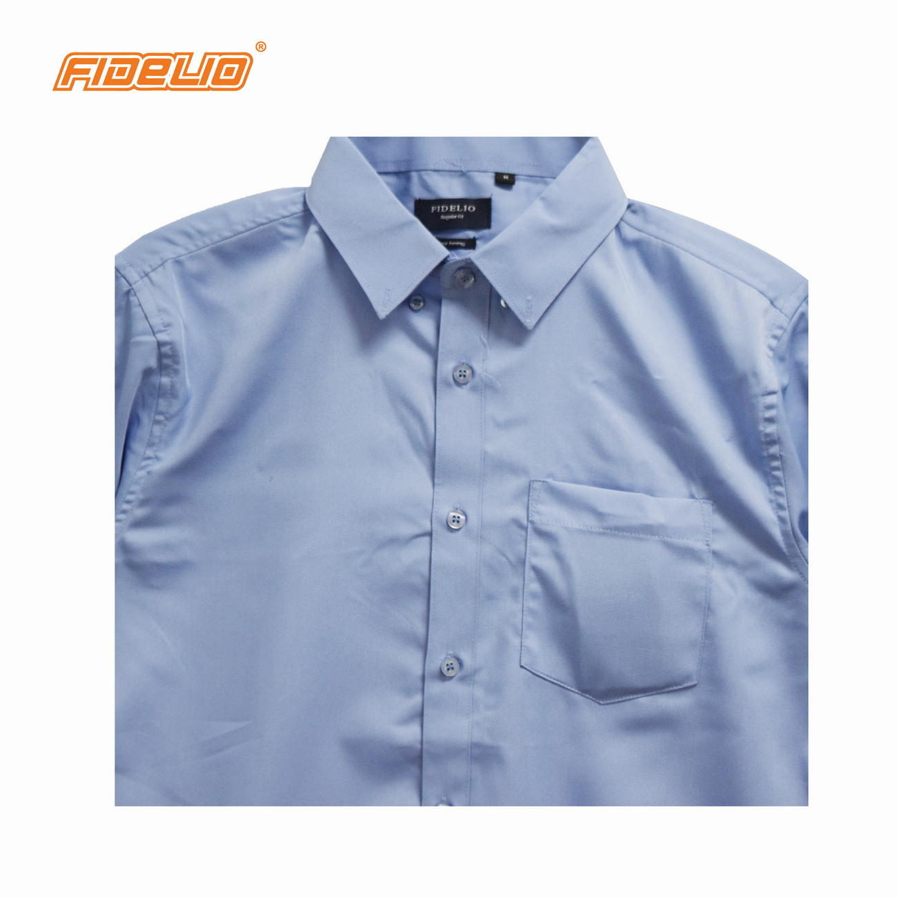 Fidelio Basic Business Shirt -  Blue