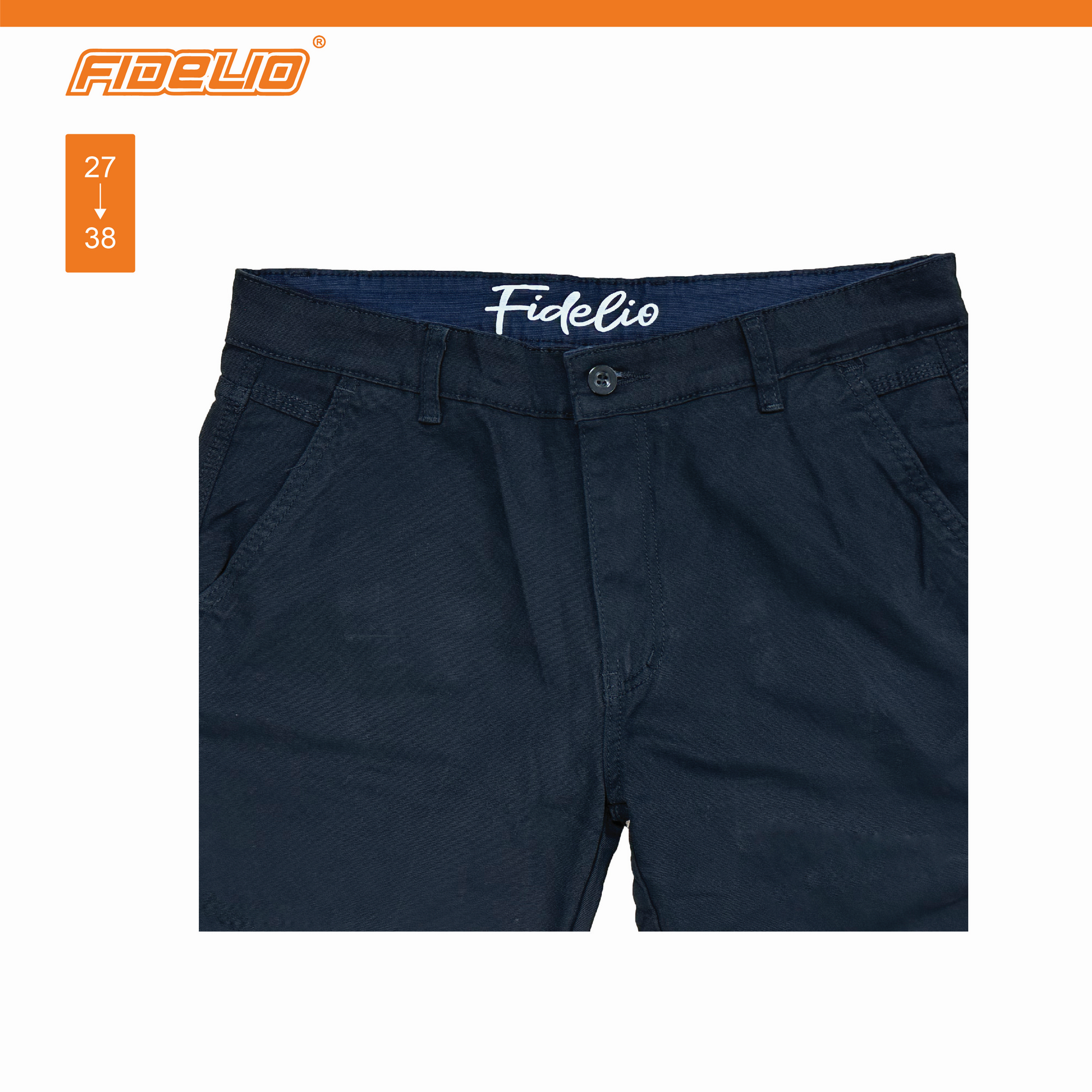 Fidelio Flexi-Cotton Shorts -Black