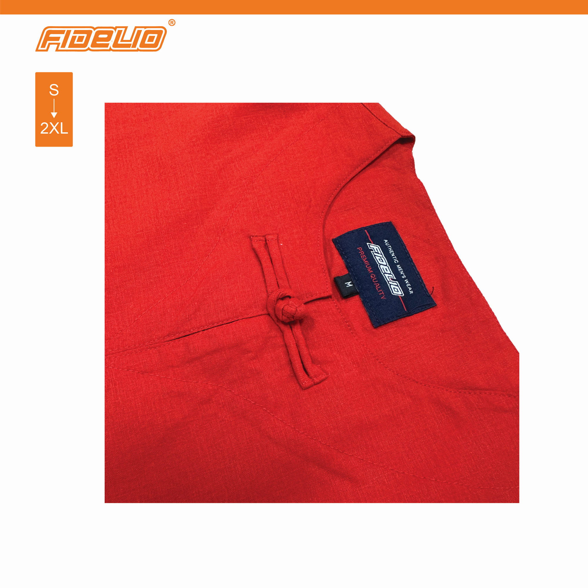 Fidelio Samfu Inspired Casual Shirts - Red