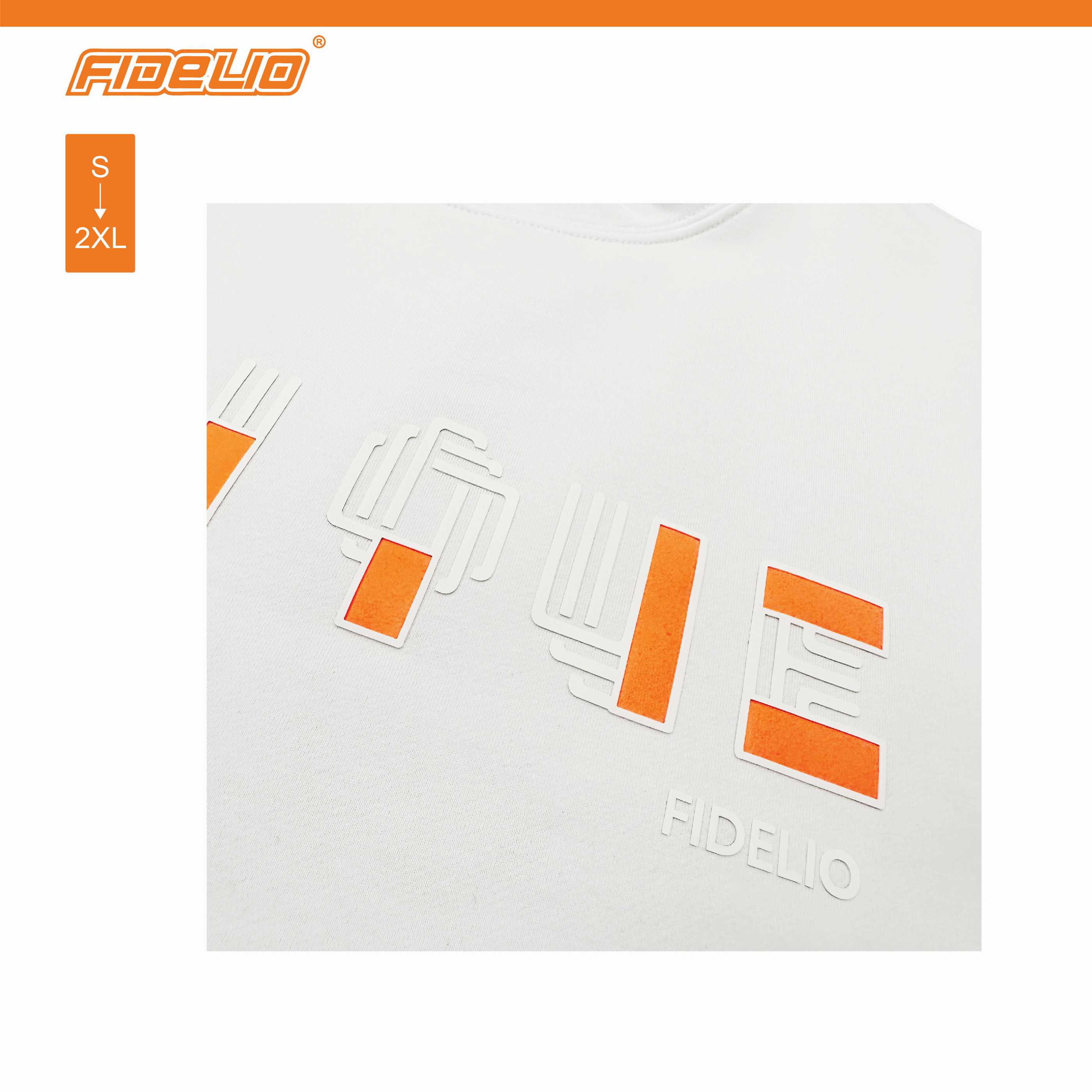 Fidelio UNIQUE Pinted Tees - White