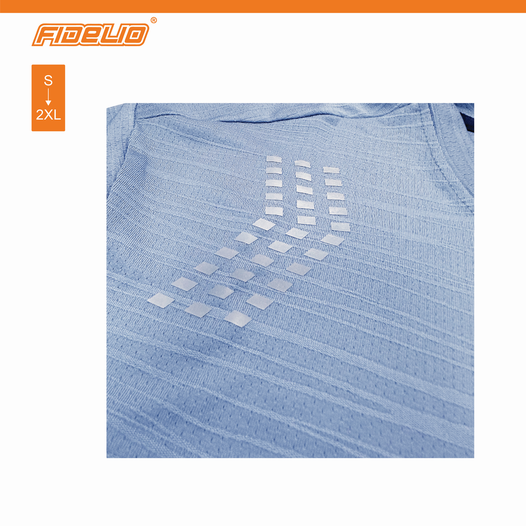 FIT IN Flexi Active Tees - Blue