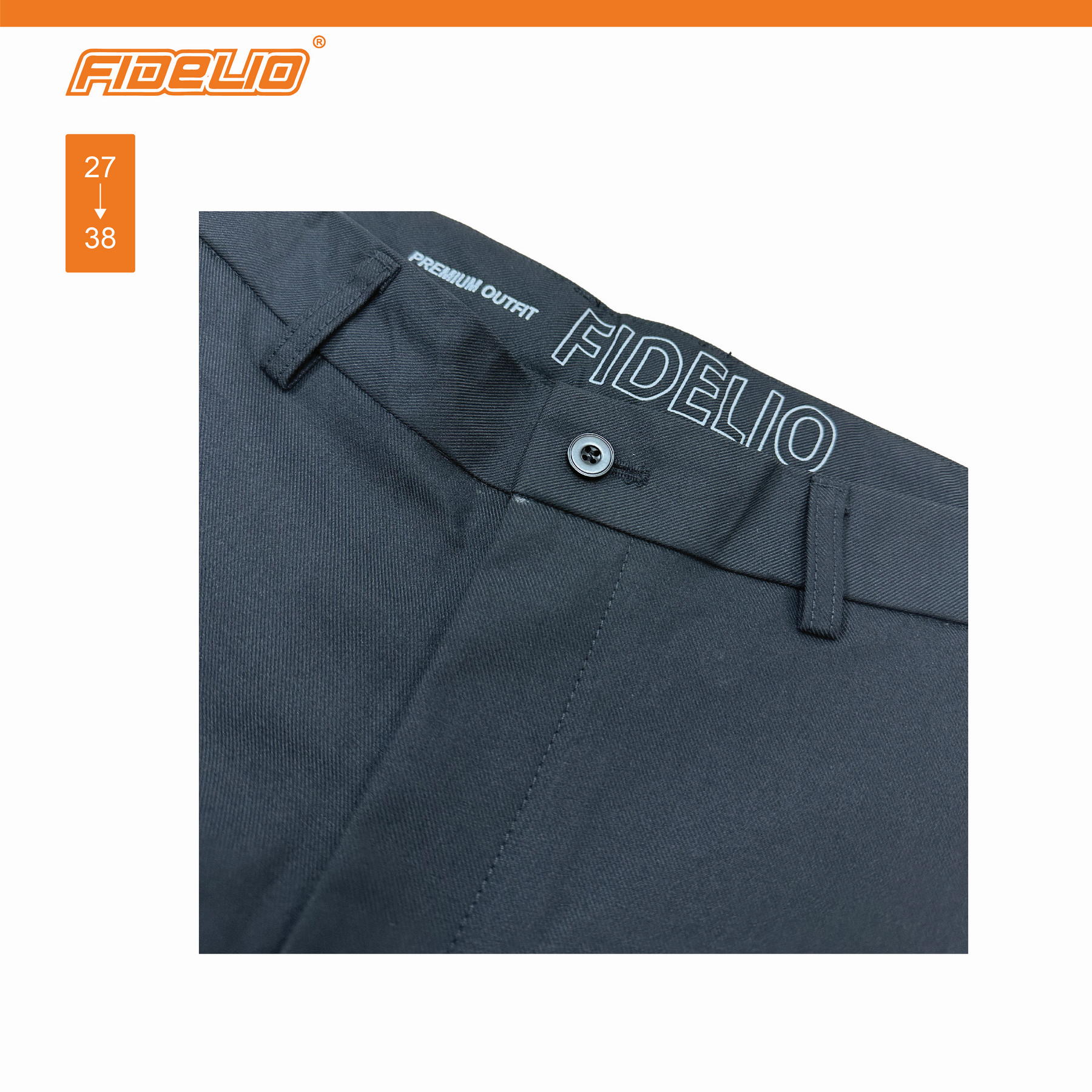 Fidelio Twill Chino Shorts - Black