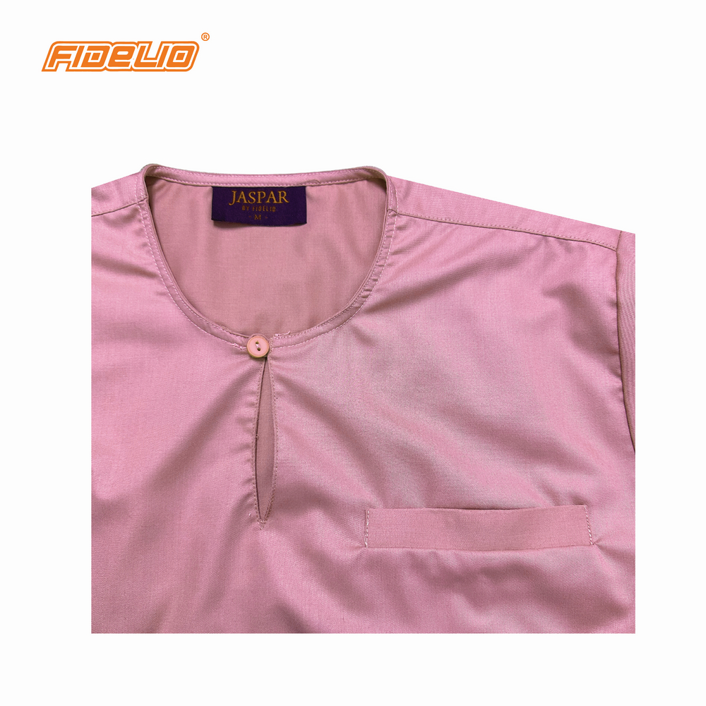JASPAR Modern Slim Kurta Teluk Belanga -Pink