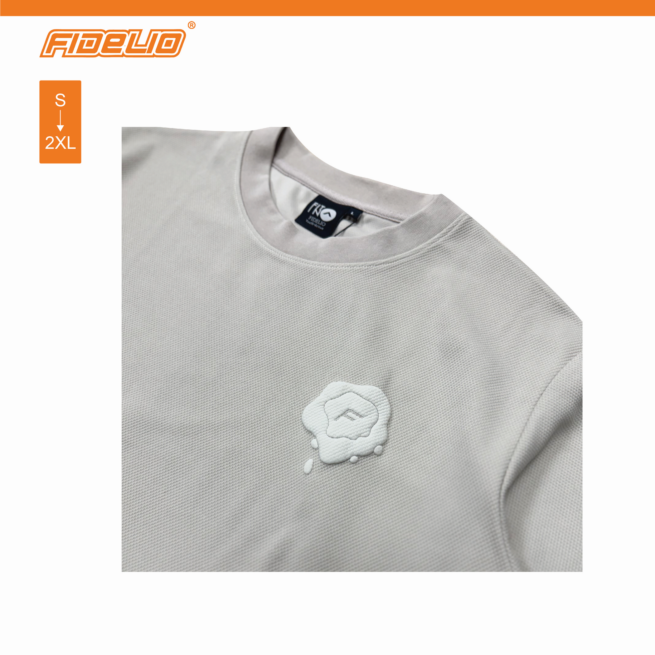 FIT IN Urban Ease Oversize Tee - Light Khaki