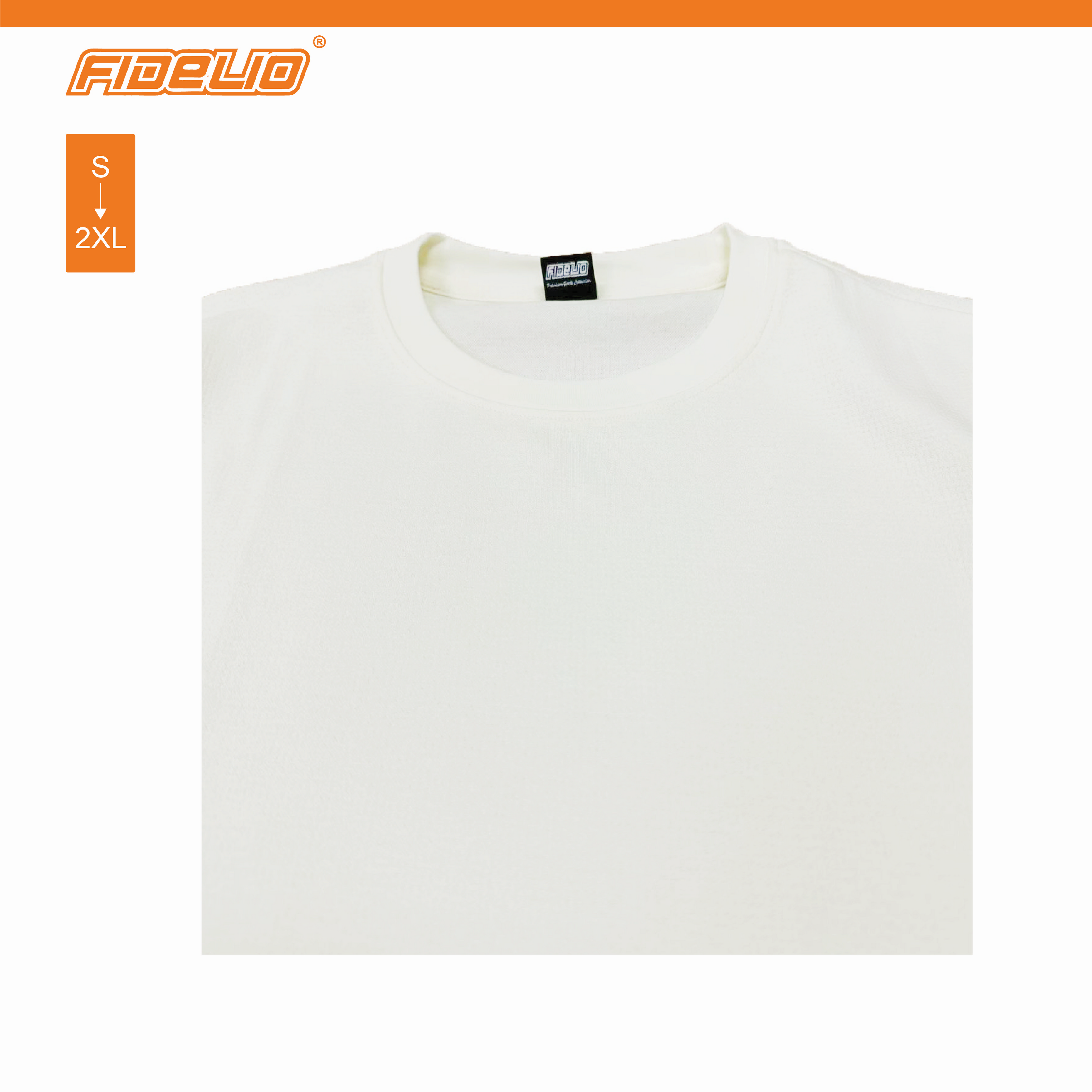 Fidelio Essential Waffle Knit Tees -Beige