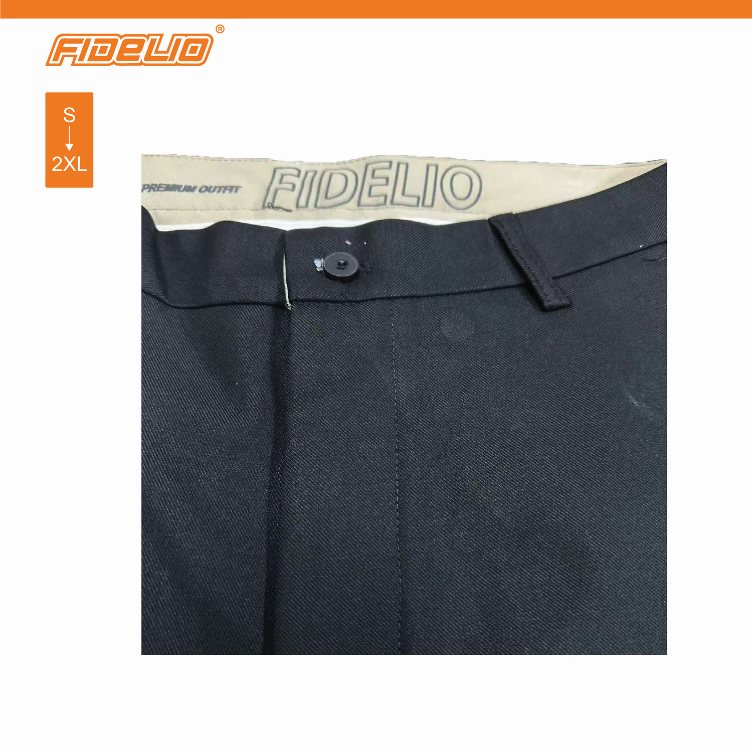 Fidelio Signature Twill Chino Shorts -Black