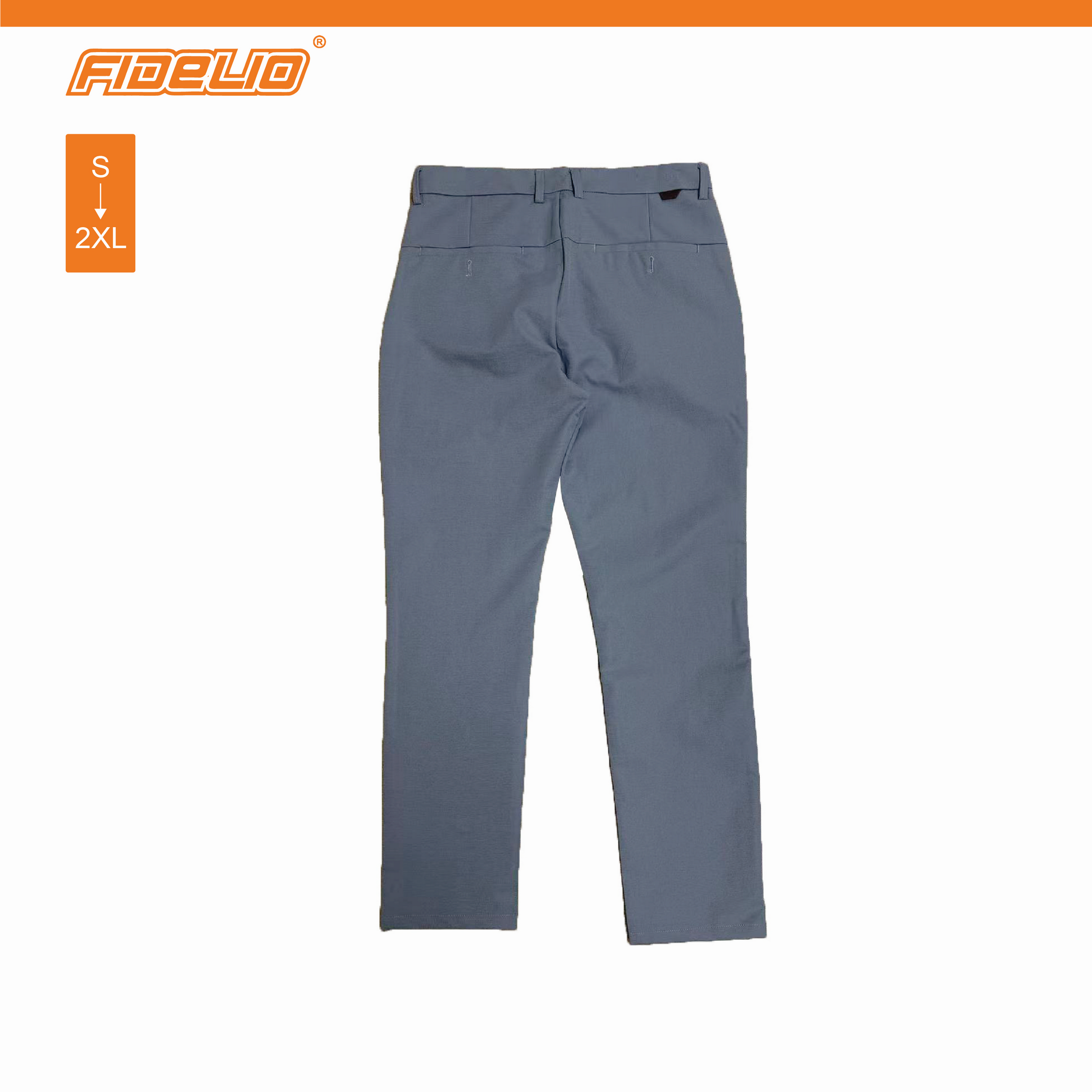 Fidelio Slim Fit Chinos -Grey