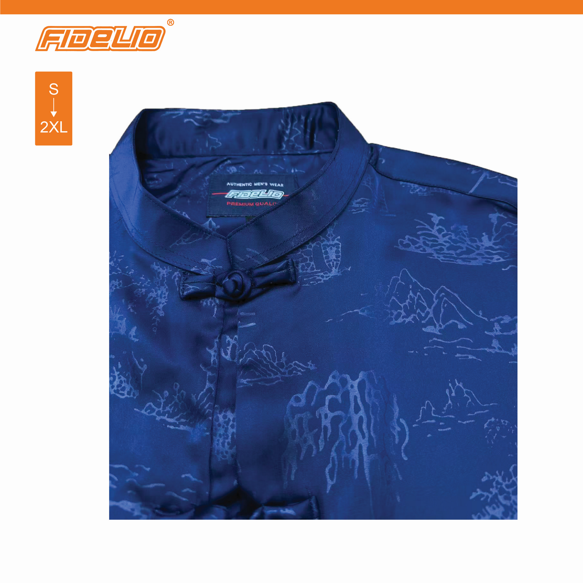Fidelio Oriental Premium Samfu -Navy