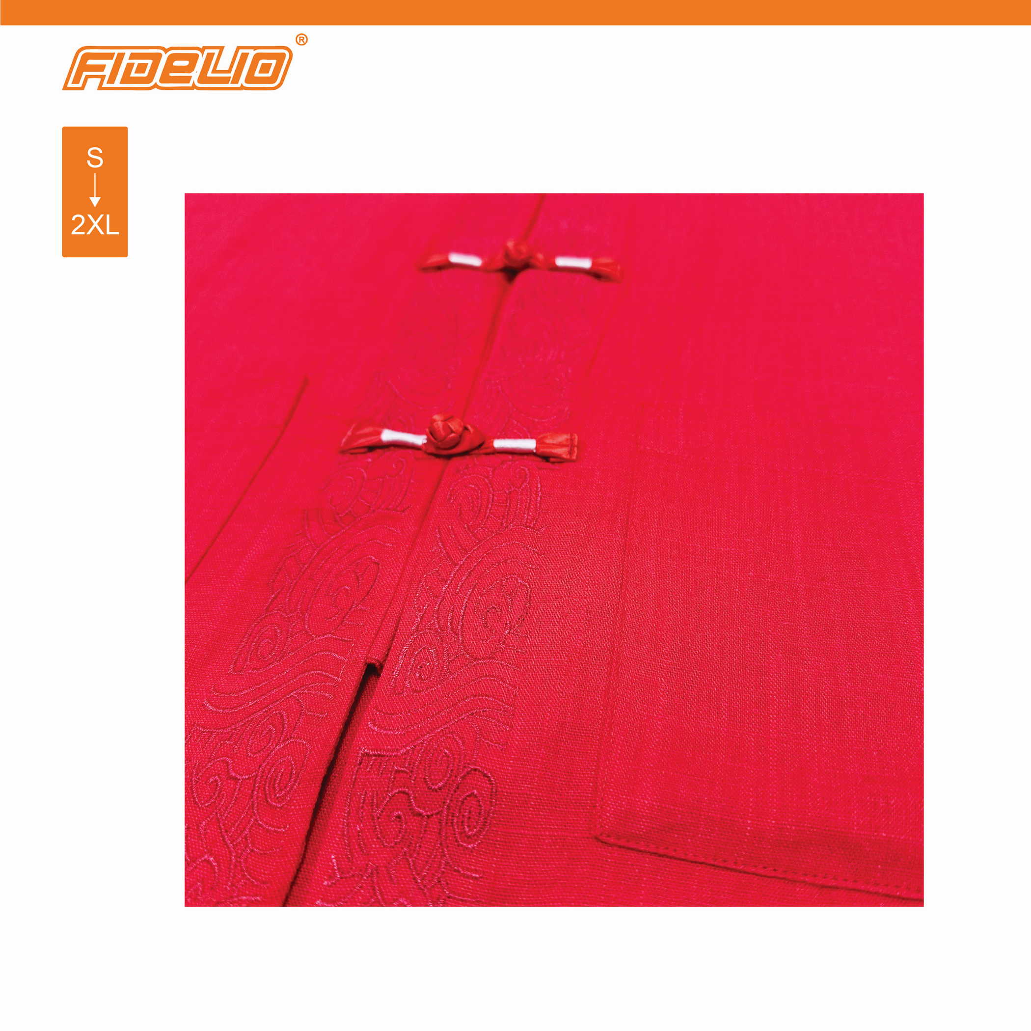 Fidelio Prosperity Samfu Shirts -Red
