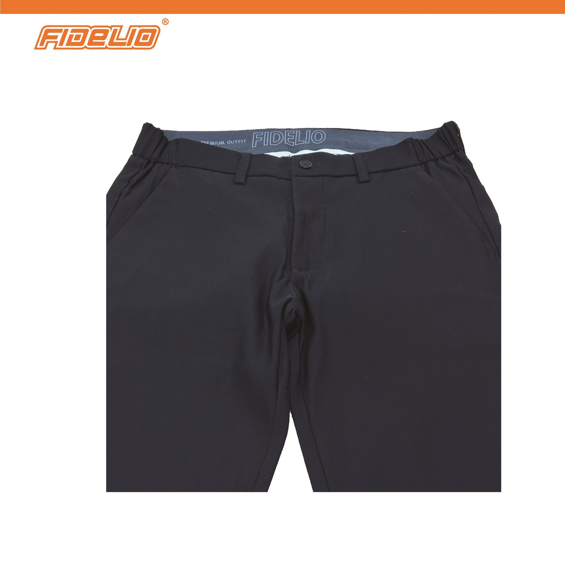 Fidelio Comfort Flex Chino Pants -Black