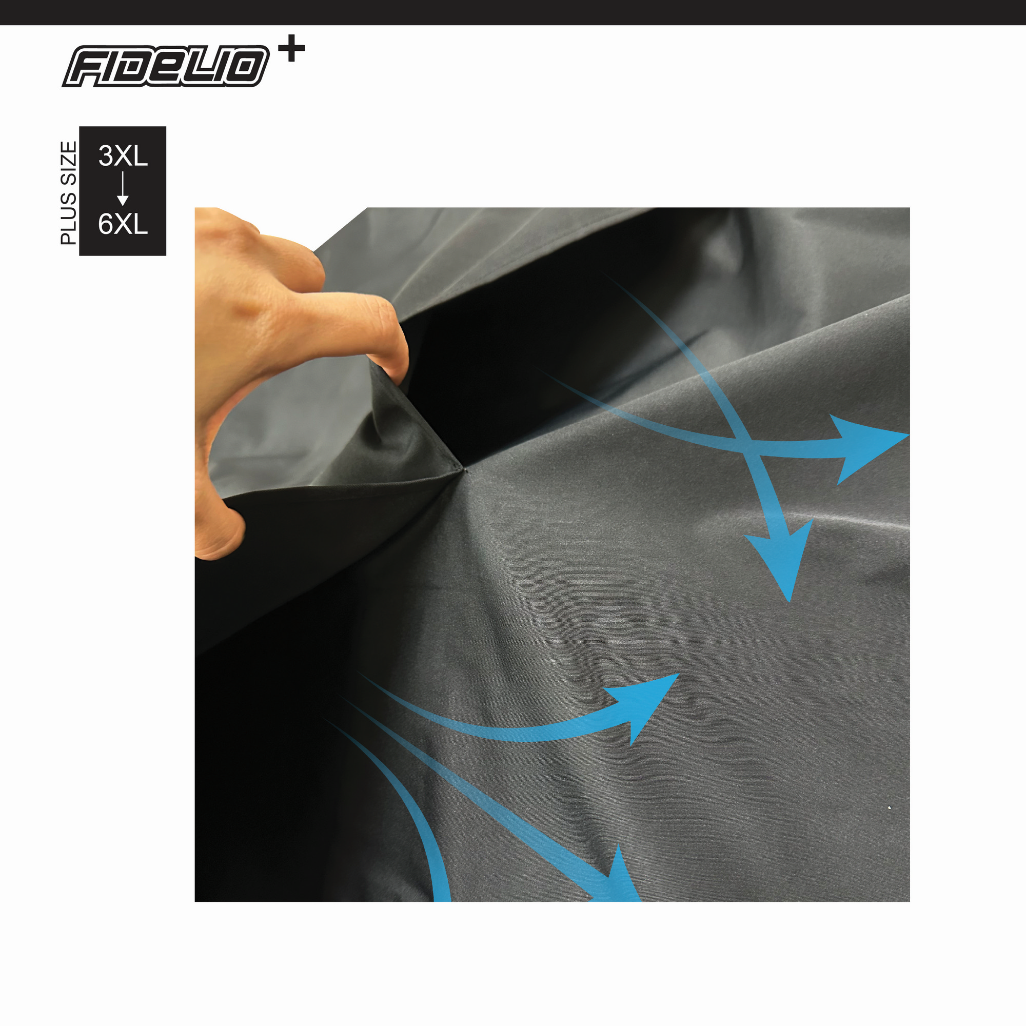 FIT IN Oversized Utility  Pocket Shirt - Black
