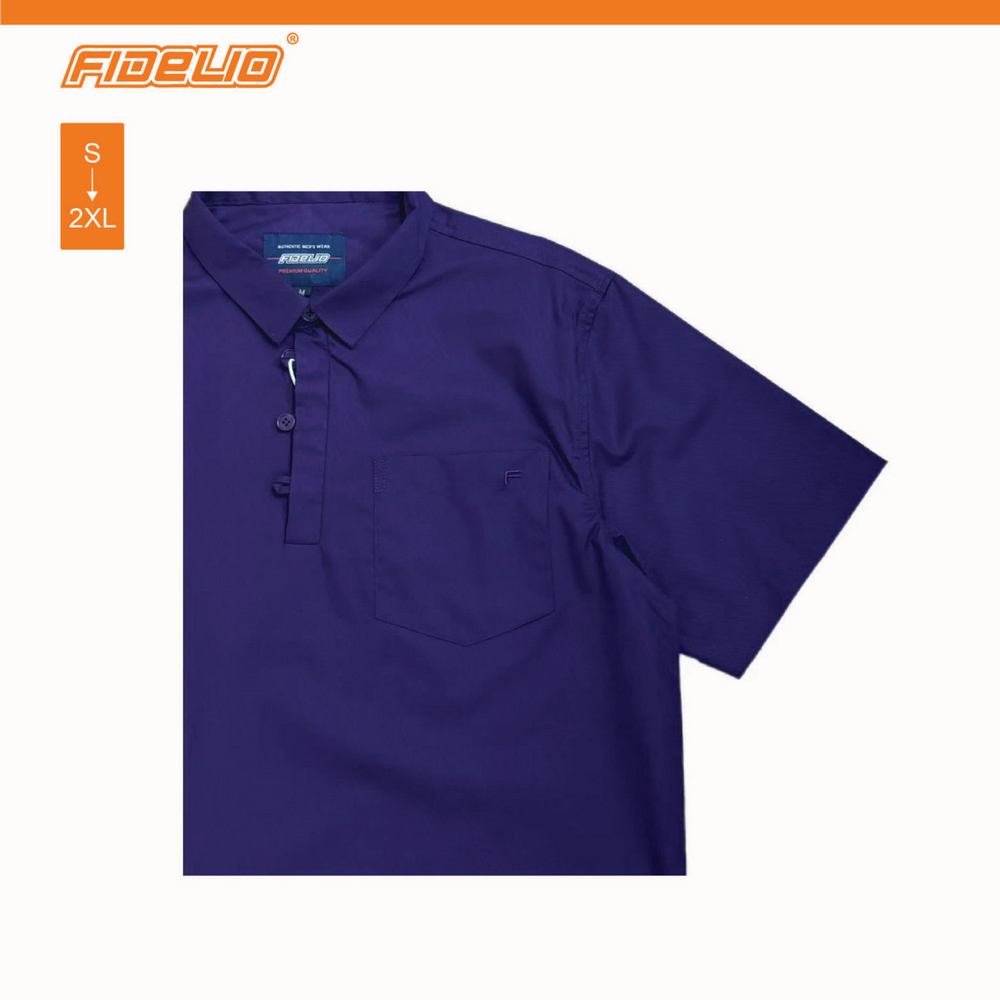 Fidelio Special Placket Short Sleeve Shirts