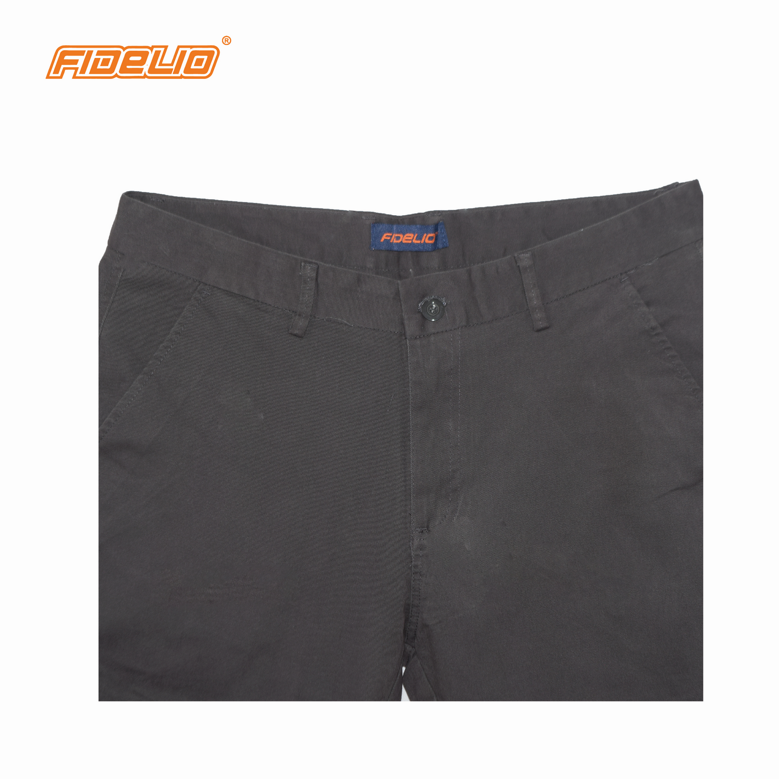 Fidelio Casual Chino Pants -Dark Grey
