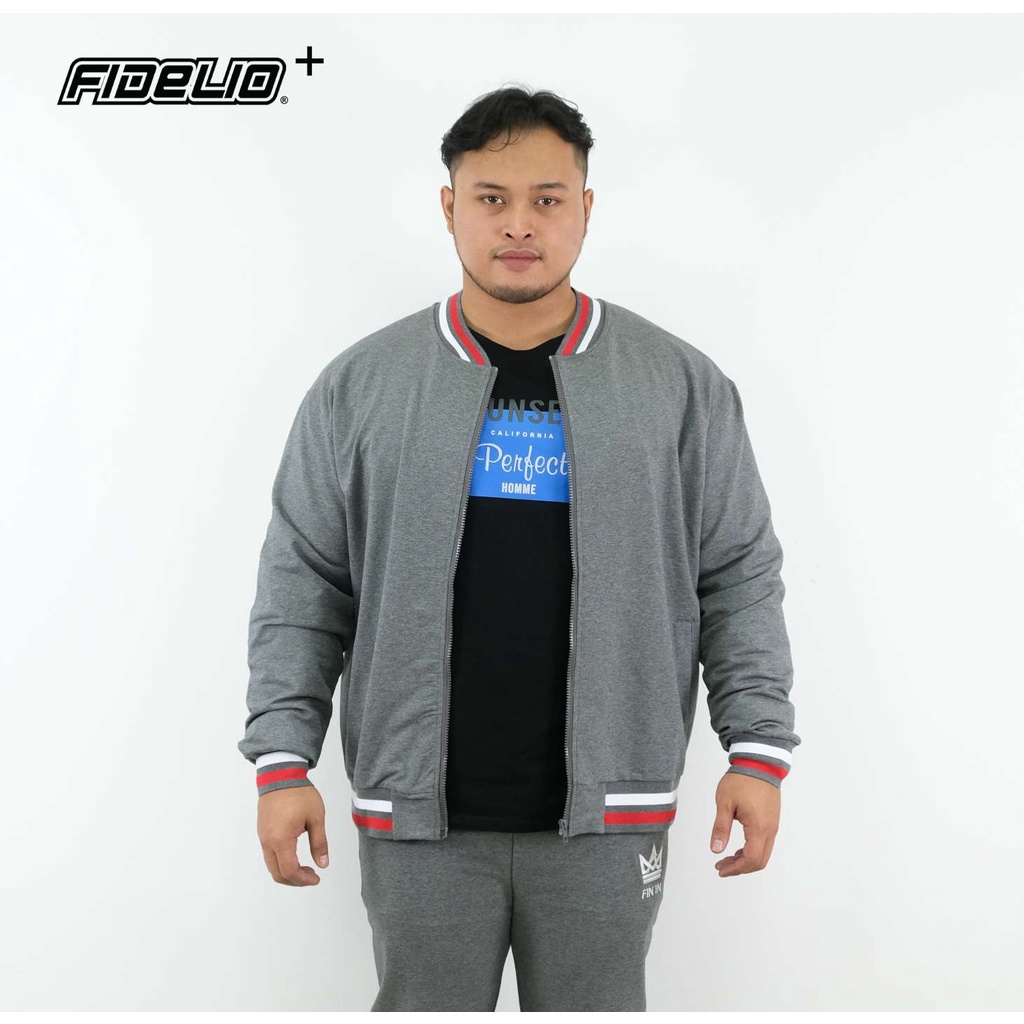 FIDELIO PLUS Bomber Jacket | Jaket Lelaki