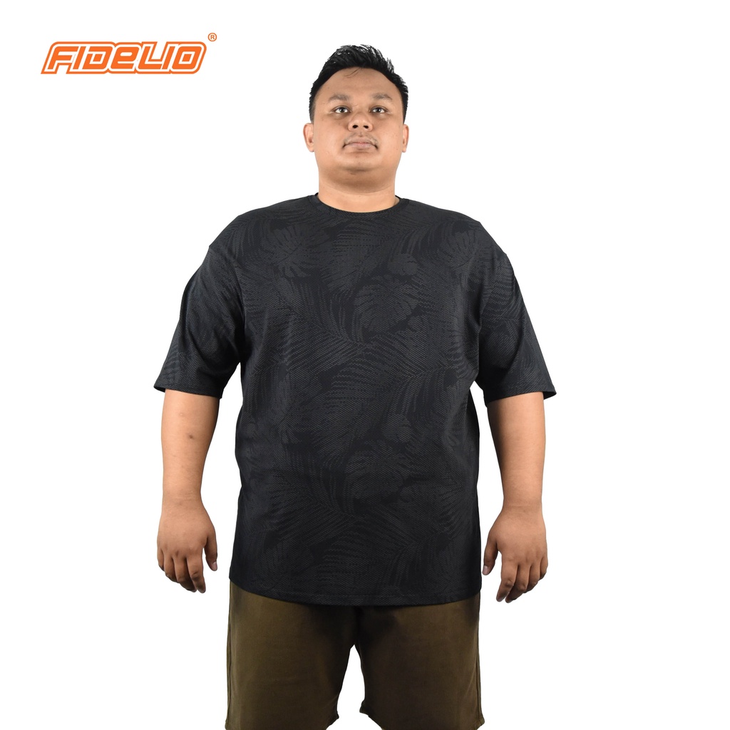 FIDELIO PLUS Full Printed Graphic Tees - BLACK(5)