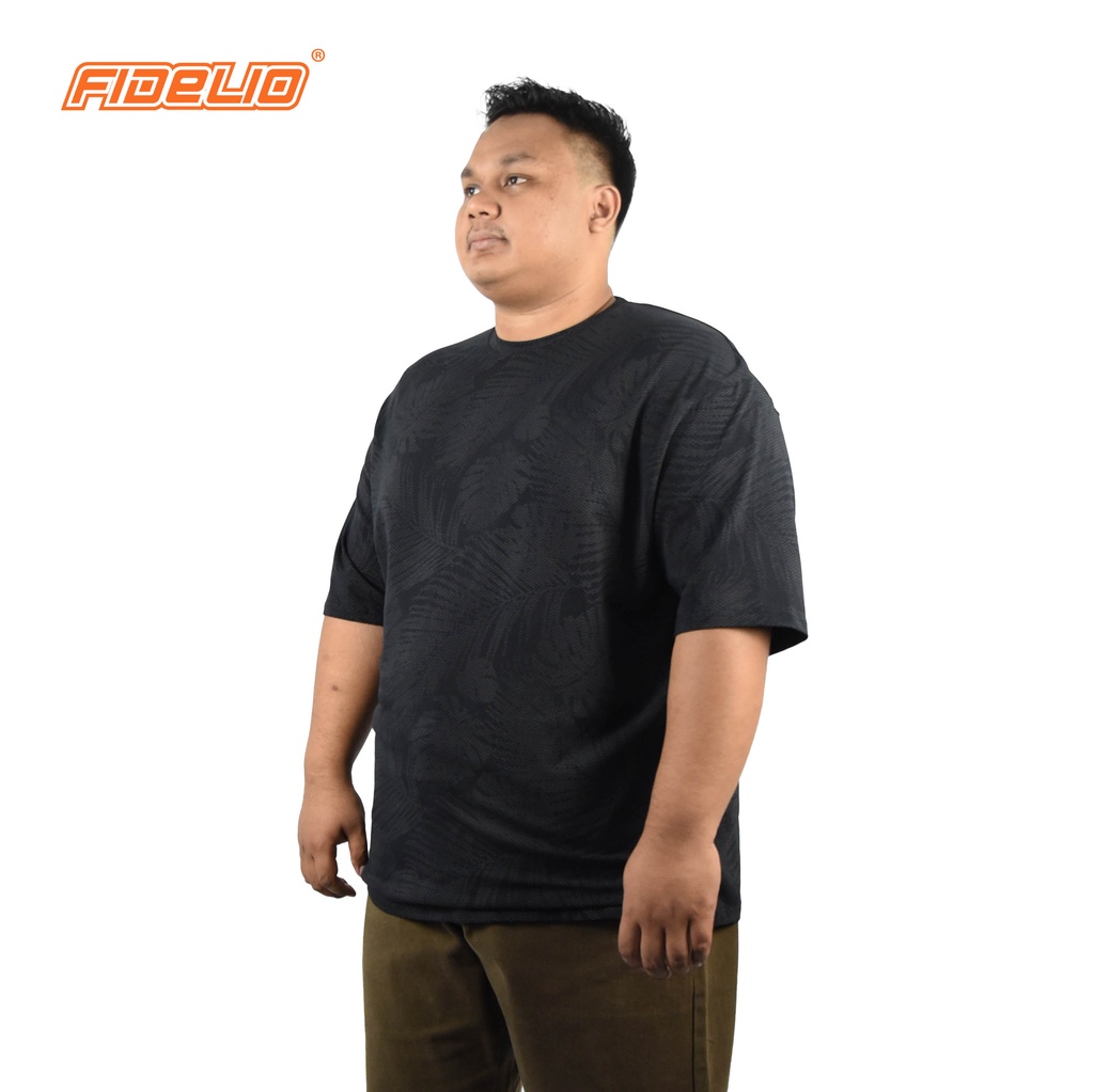FIDELIO PLUS Full Printed Graphic Tees - BLACK(5)