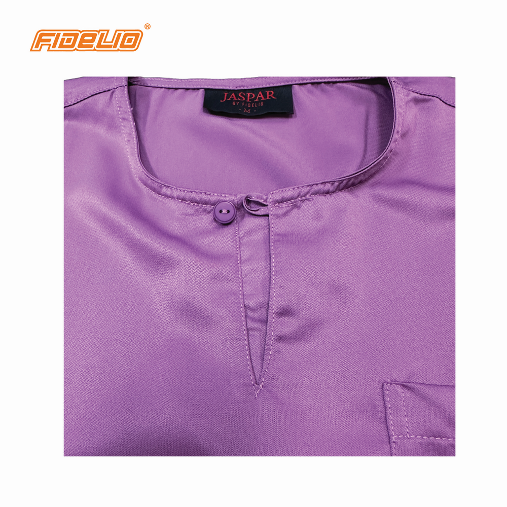 JASPAR Modern Fit Baju Johor Teluk Belanga -Plum