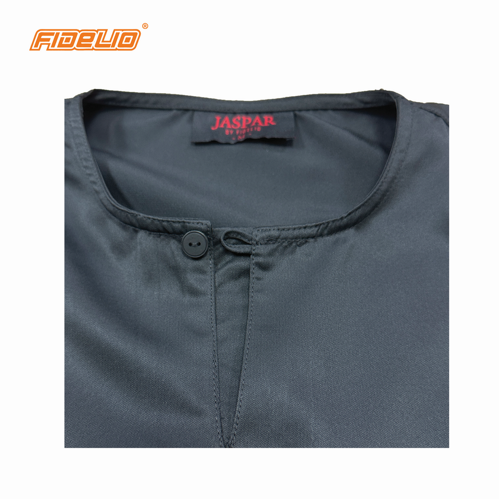 JASPAR Modern Fit Baju Johor Teluk Belanga -Black