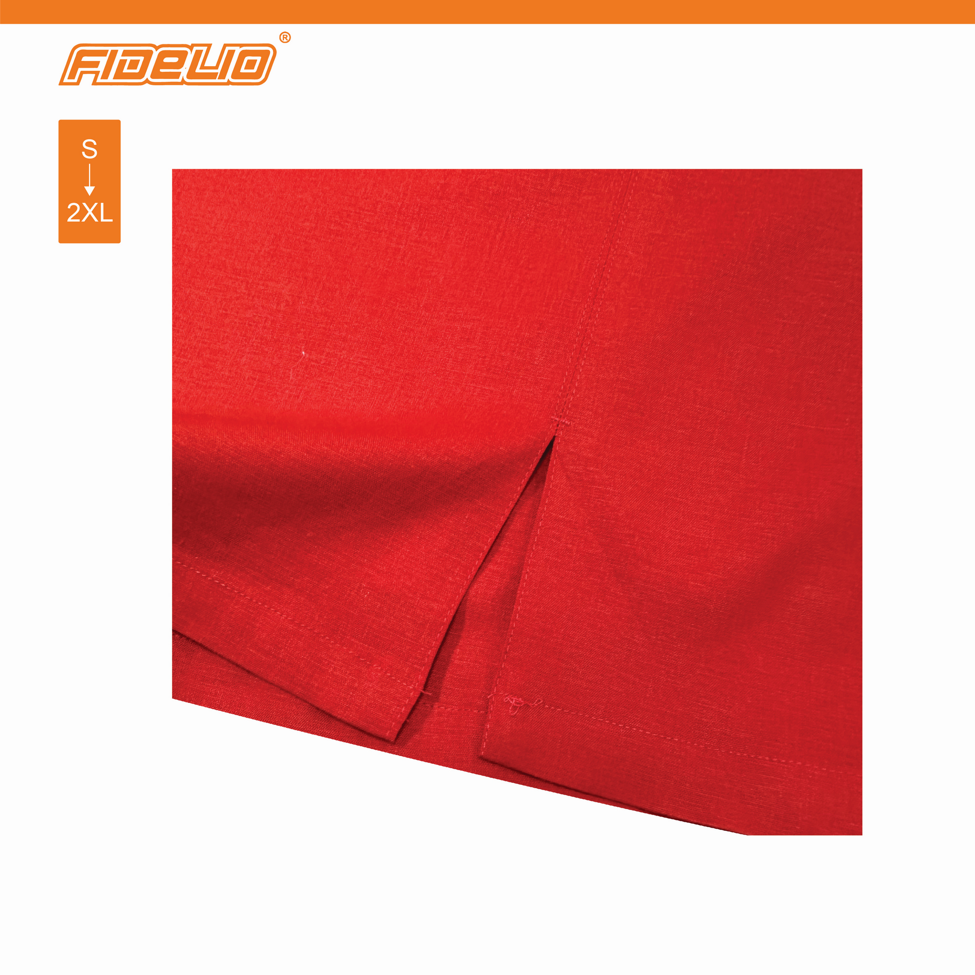 Fidelio Samfu Inspired Casual Shirts - Red