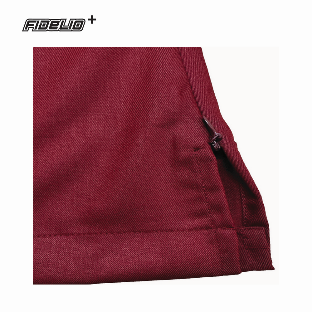 JASPAR Plus Size Teluk Belanga Kurta Tops -Maroon