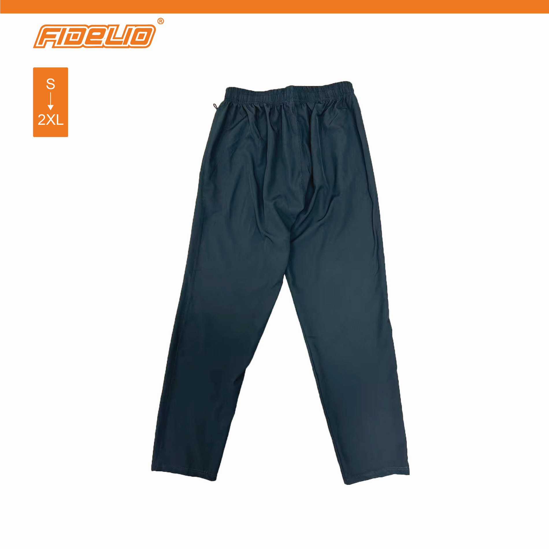 FIT IN Zip Pocket Sweat Pants -Grey