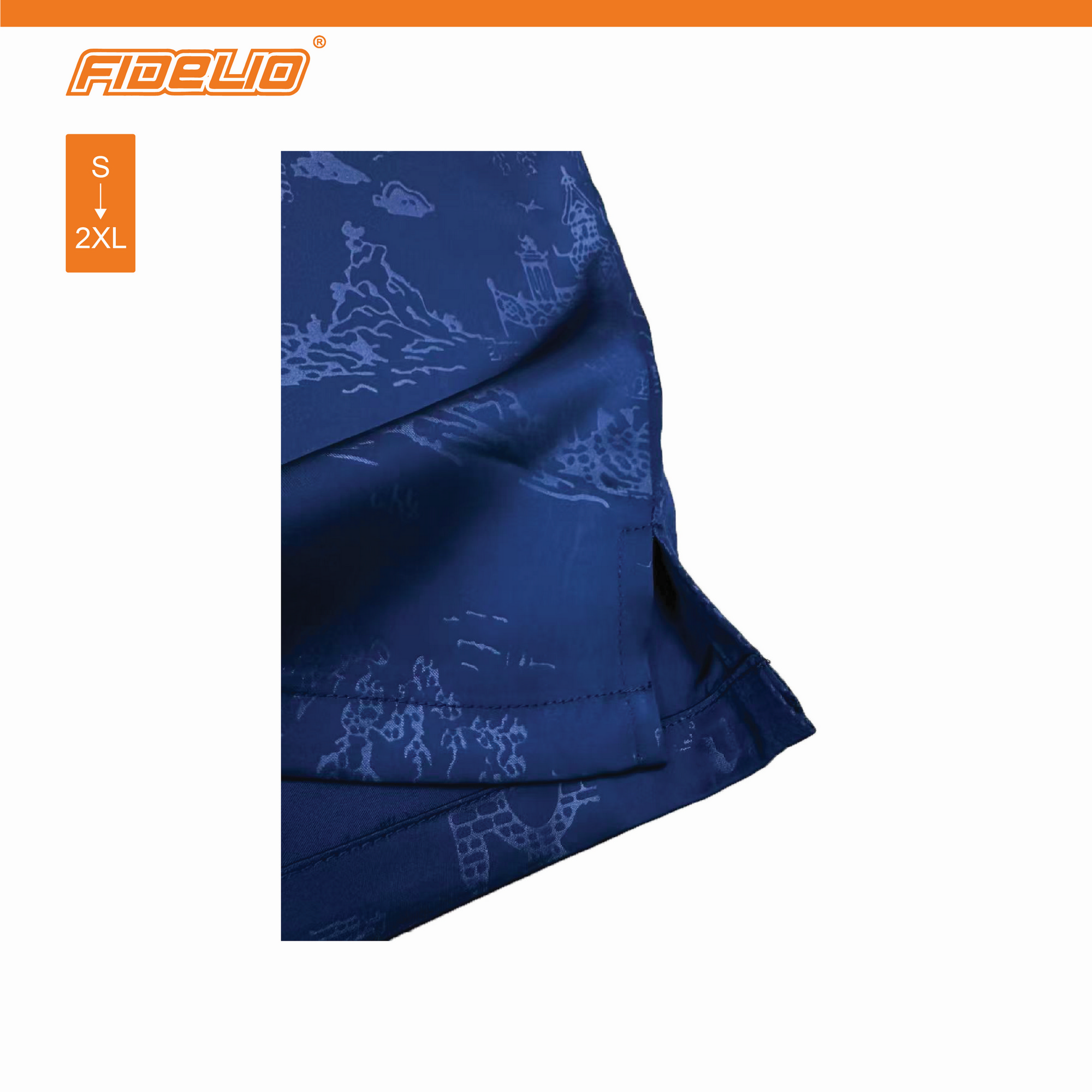 Fidelio Oriental Premium Samfu -Navy