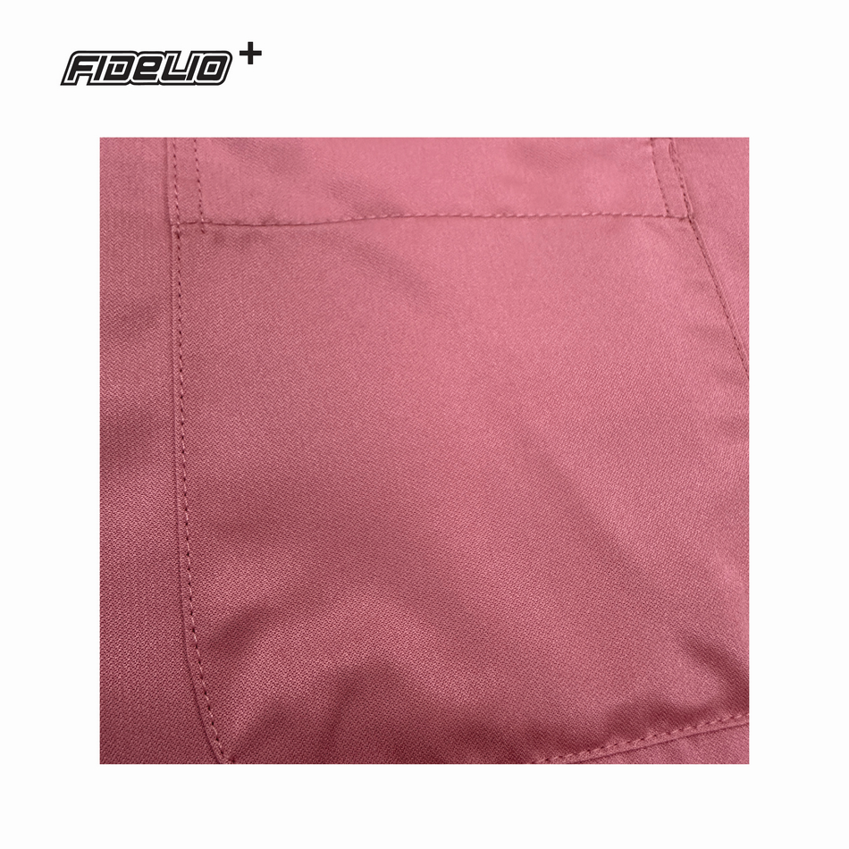 JASPAR Plus Size Modern Baju Johor Teluk Belanga -Rose Red