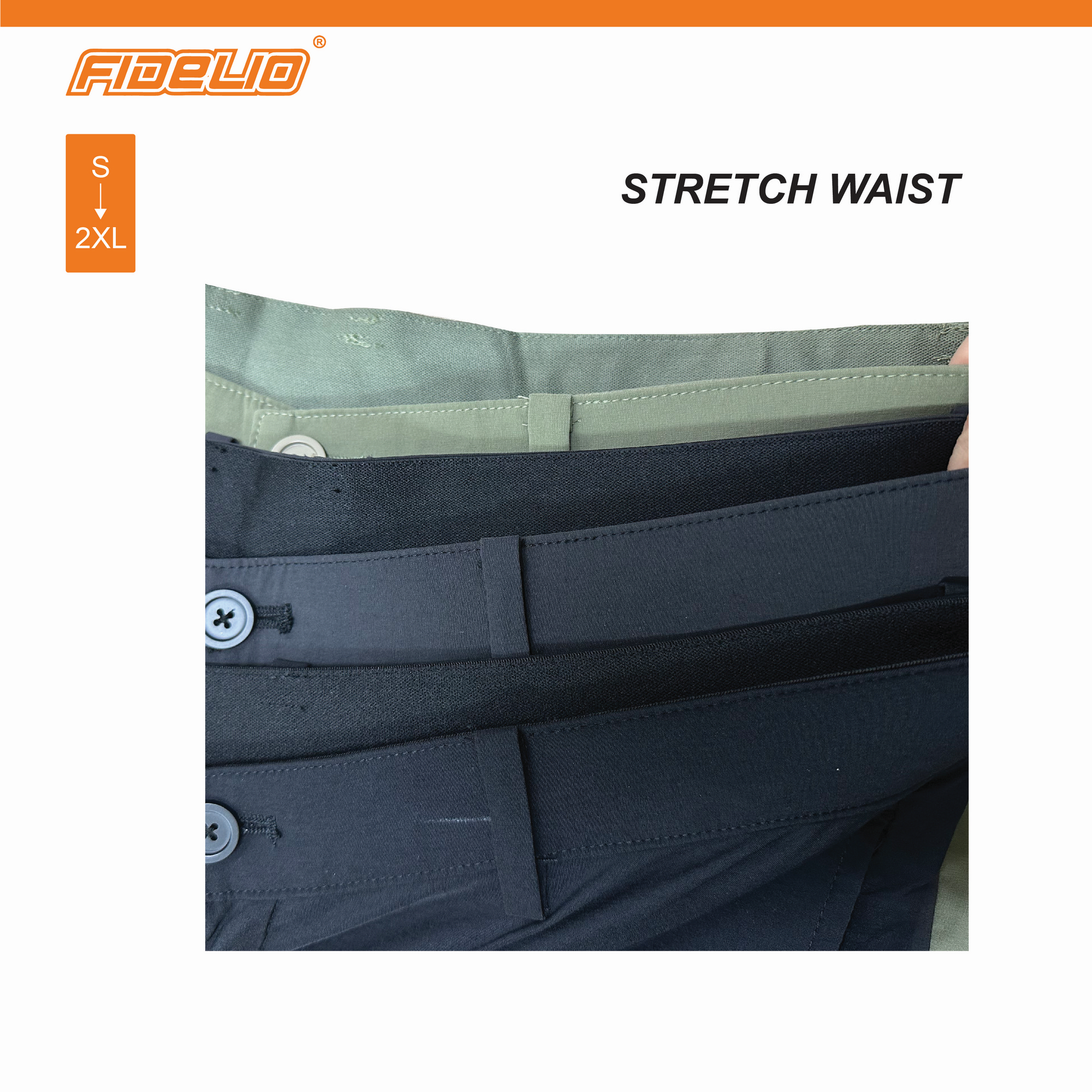 Fidelio FlexCool Cotton Shorts -Black