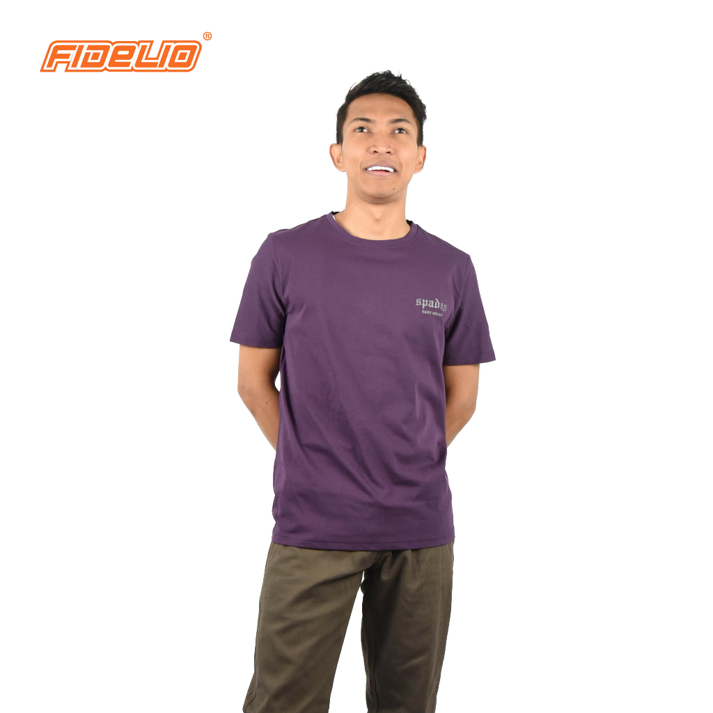 FIDELIO Spades Graphic Tshirts | Purple(2)