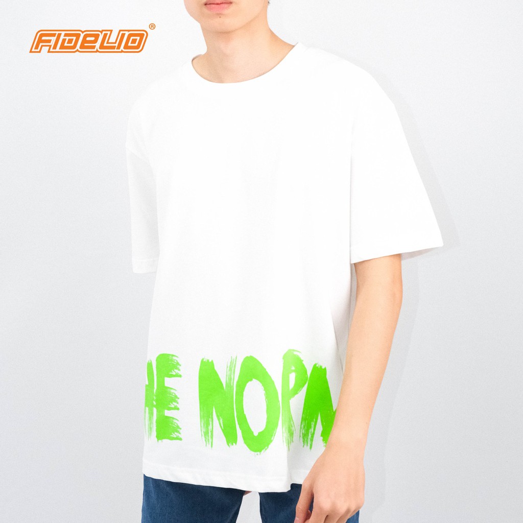 FIT IN EK Neon Print Oversize Tees