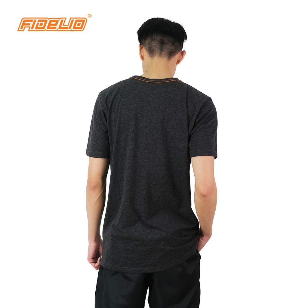 FIDELIO Powerful Graphic Tees | Baju Lelaki Corak Lengan Pendek