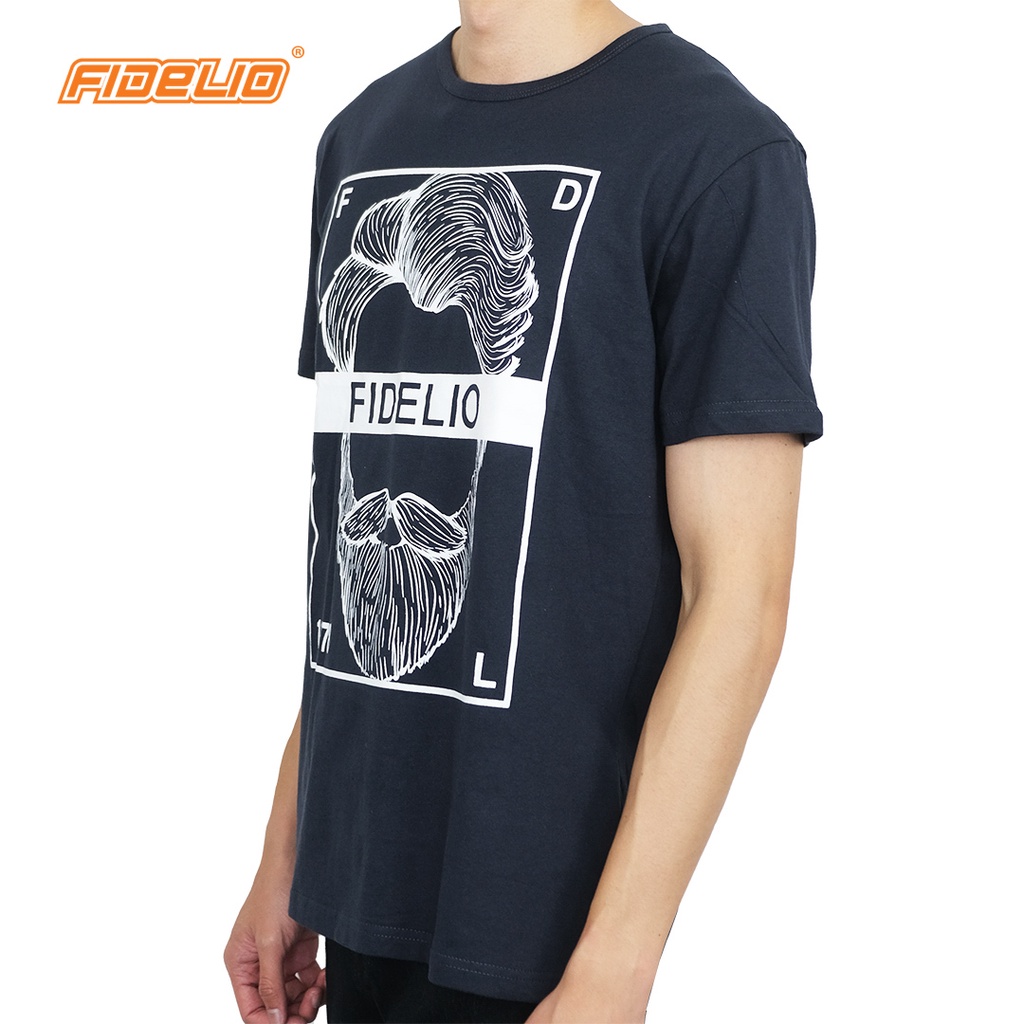 FIDELIO Landscape & Earth Graphic Tees | Baju Lelaki Corak Lengan Pendek