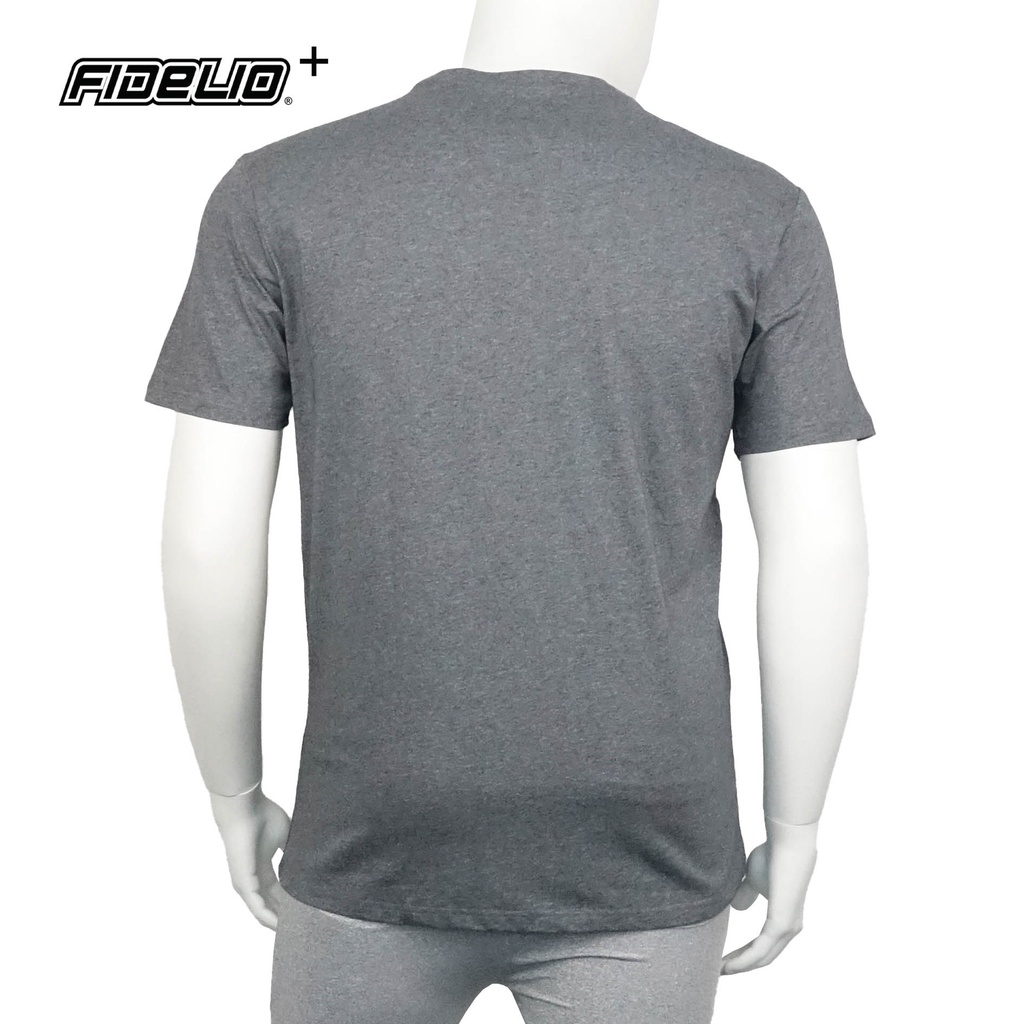 FIDELIO PLUS Grey Upwards Printed Tees