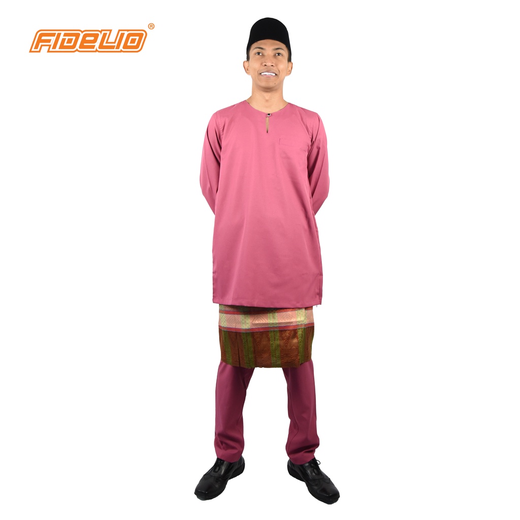Jaspar Mordern Fit Baju Johor Teluk Belanga - Purple(C)