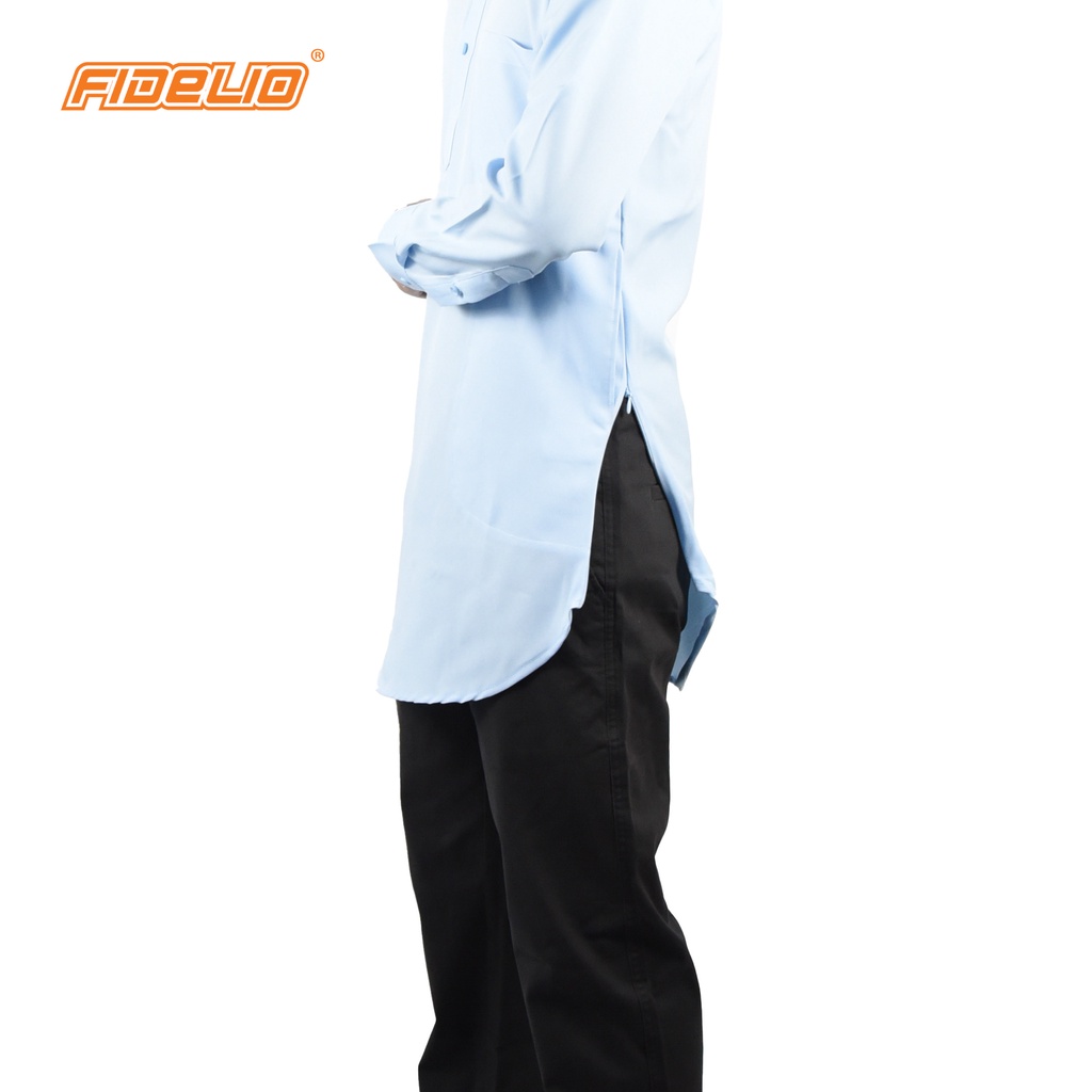 JASPAR Modern Kurta Top - LIGHT BLUE(E)