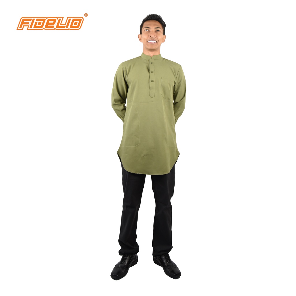 JASPAR Modern Kurta Top - GREEN(D)