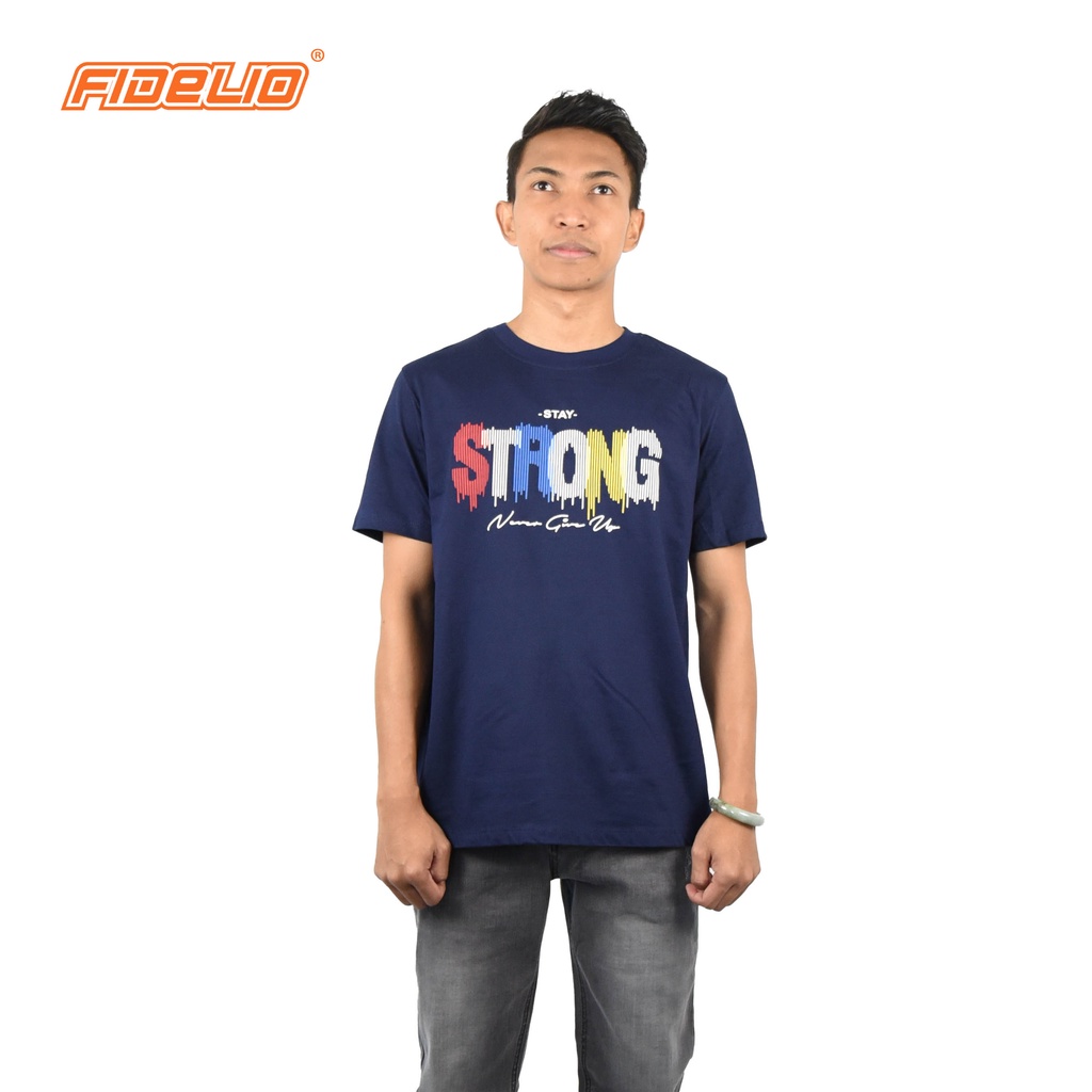 FIDELIO Cool Quotes Graphic Tshirts | NAVY(A)