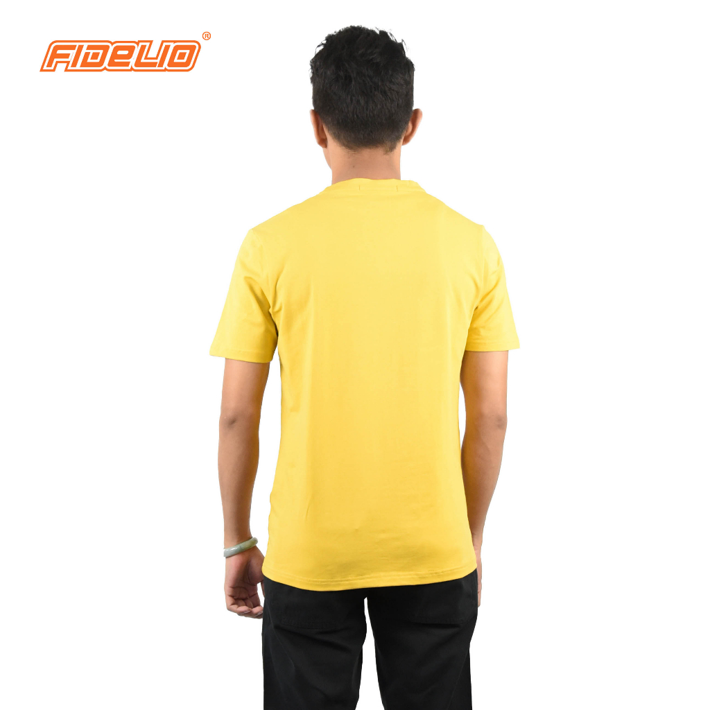 FIDELIO Calligraphe Graphic Tshirts | Yellow(1)