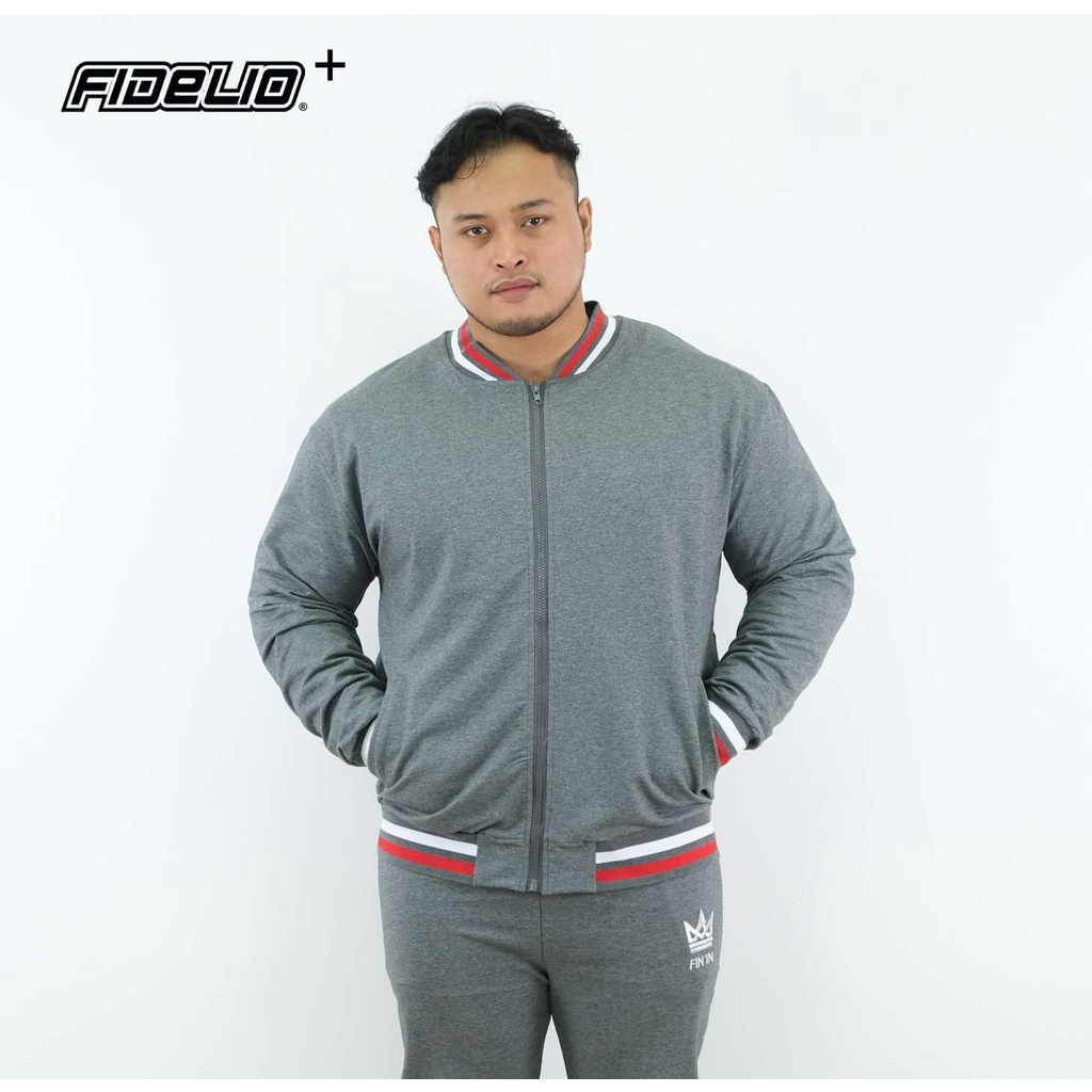FIDELIO PLUS Bomber Jacket | Jaket Lelaki