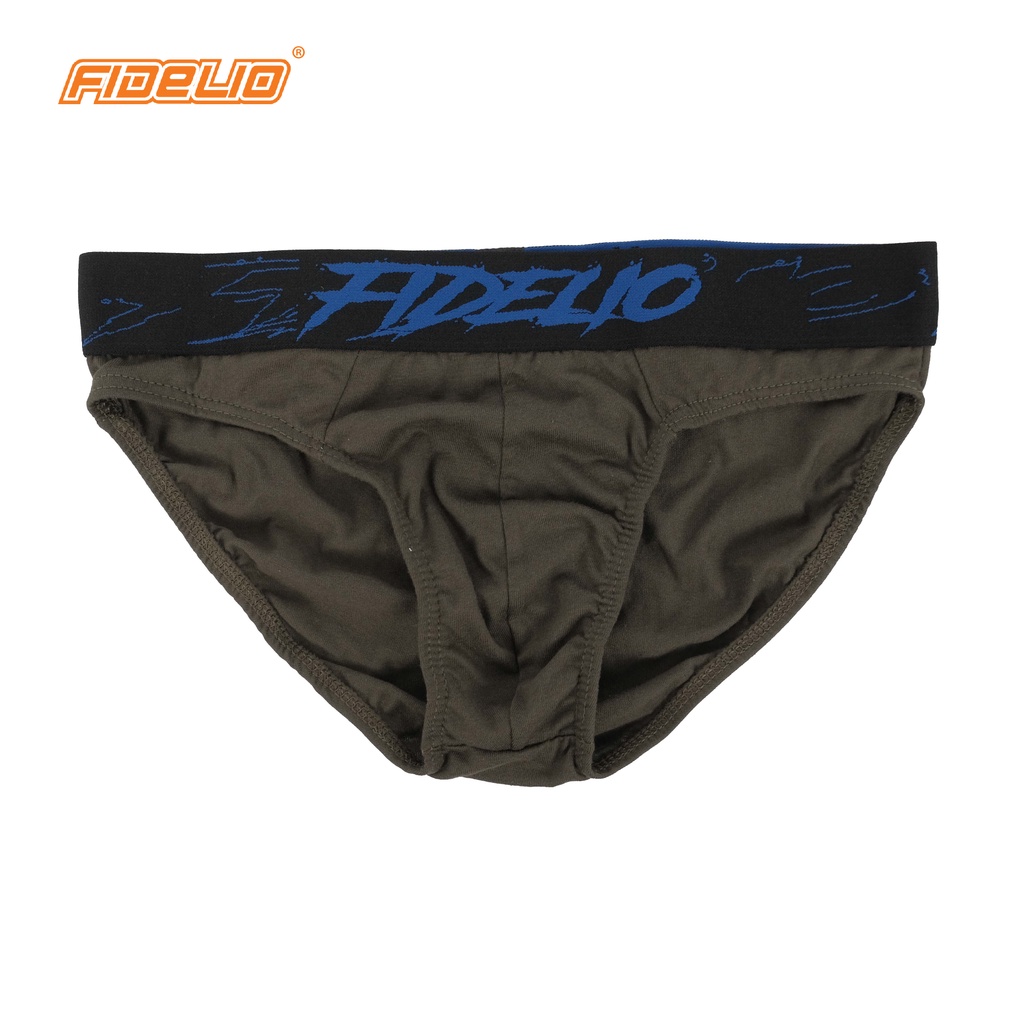 FIDELIO 3-Pack Assorted Colors Hip Briefs