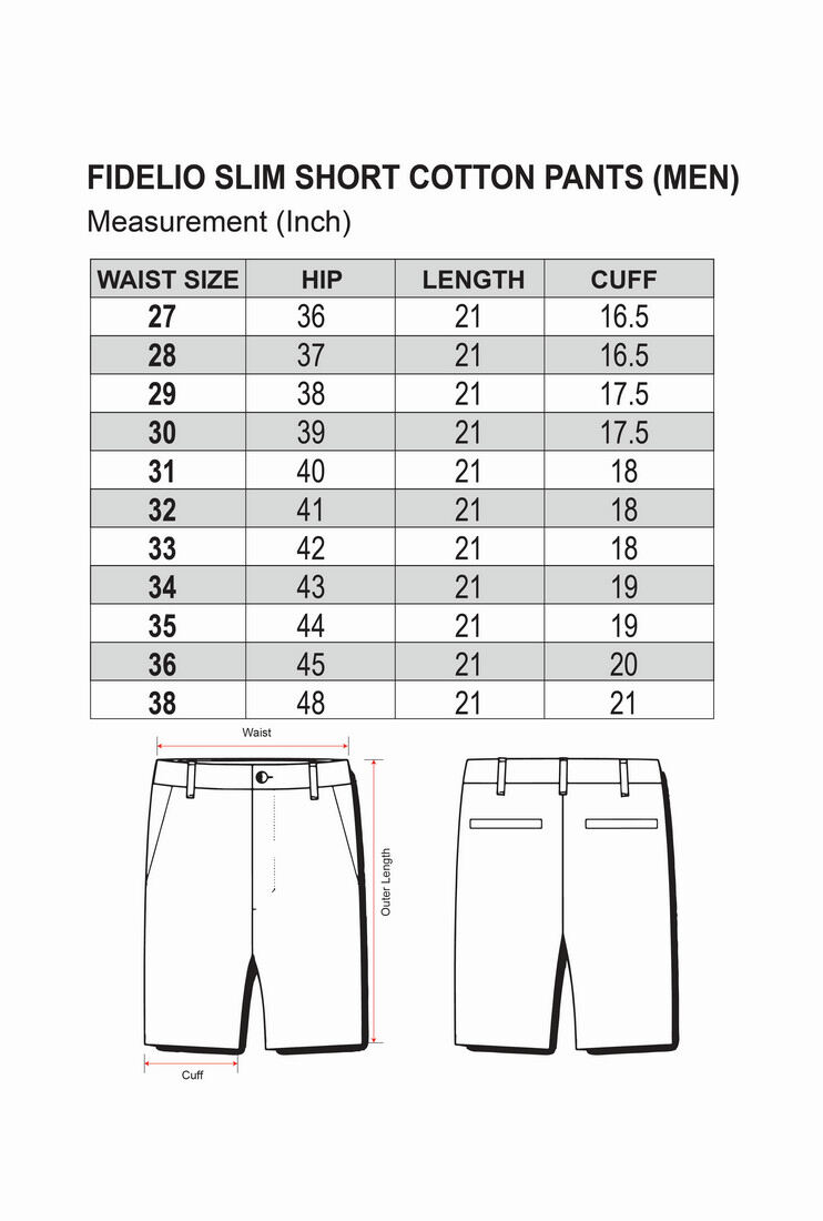 Fidelio Flexi-Cotton Shorts -Black